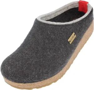 Women's Grizzly Kris Wool Clogs In Charcoal