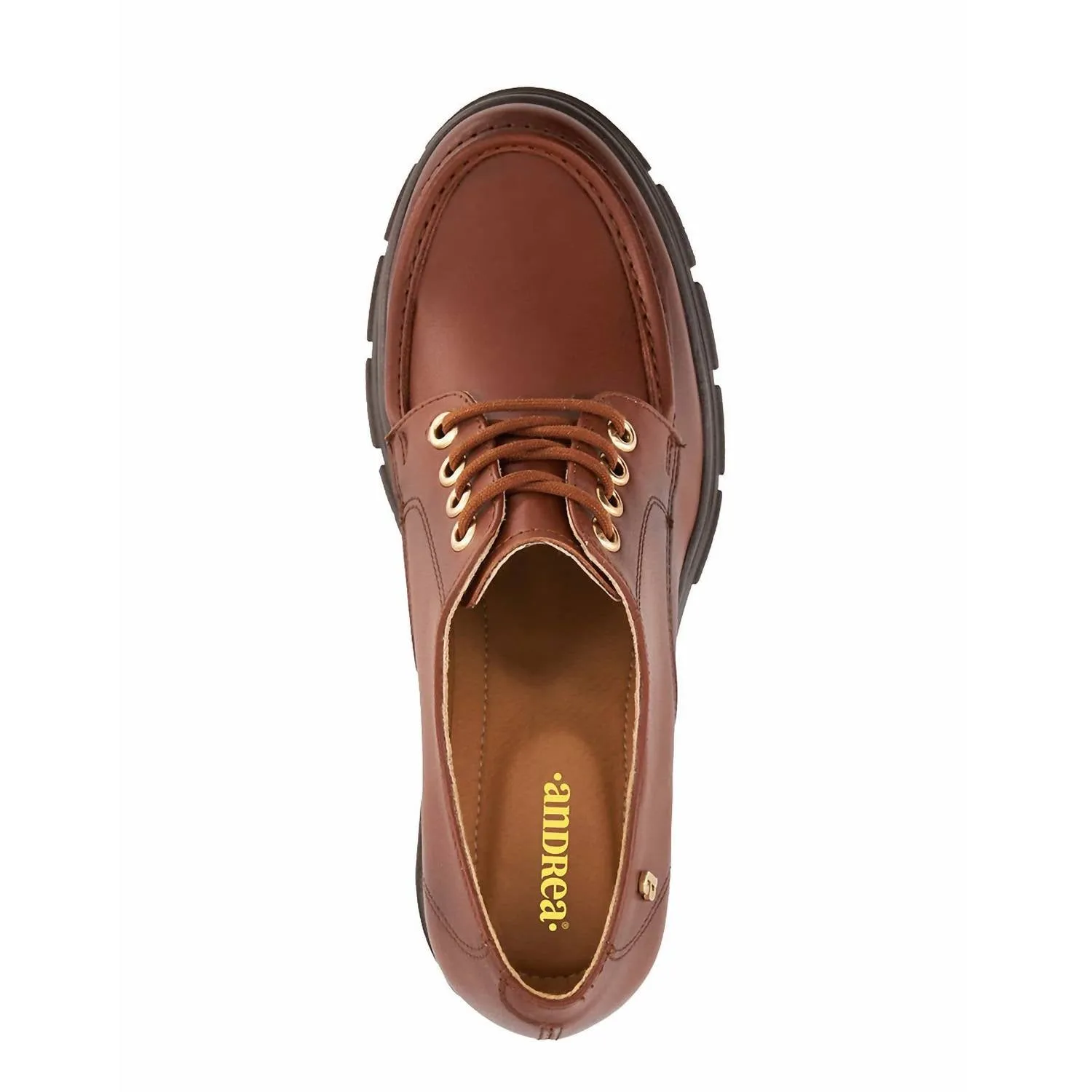 Women's Heeled Oxfords In Brown