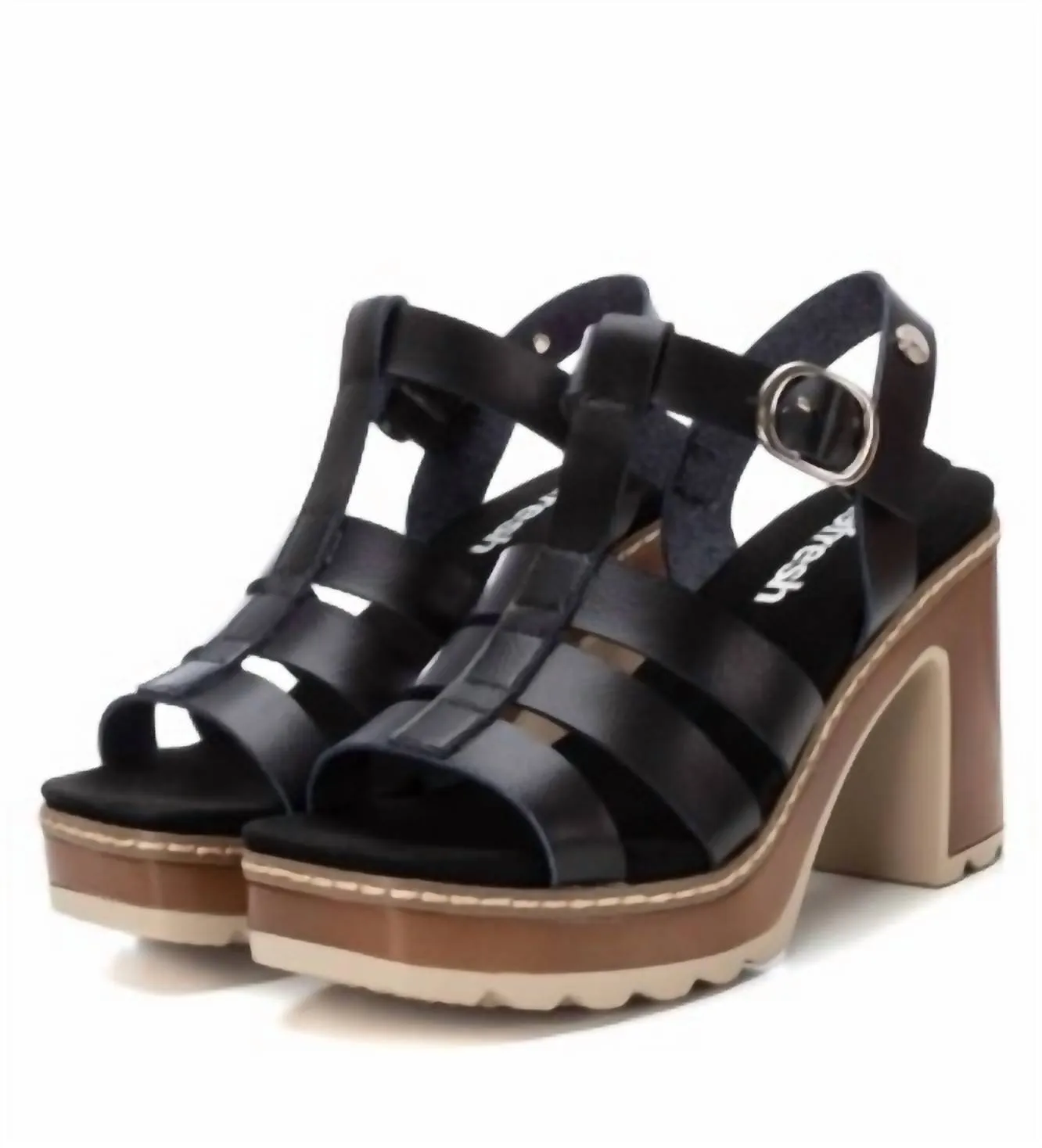 Women's Heeled Sandals In Black