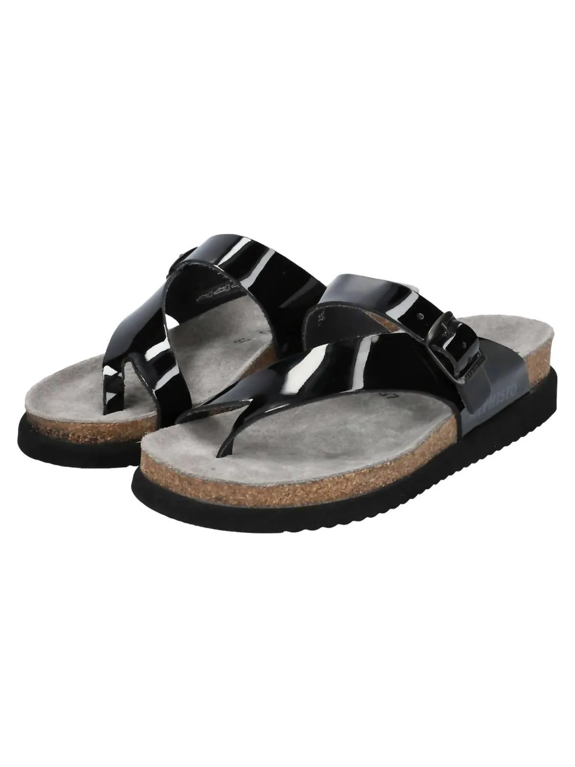 Women's Helen Classic Sandal In Black Patent