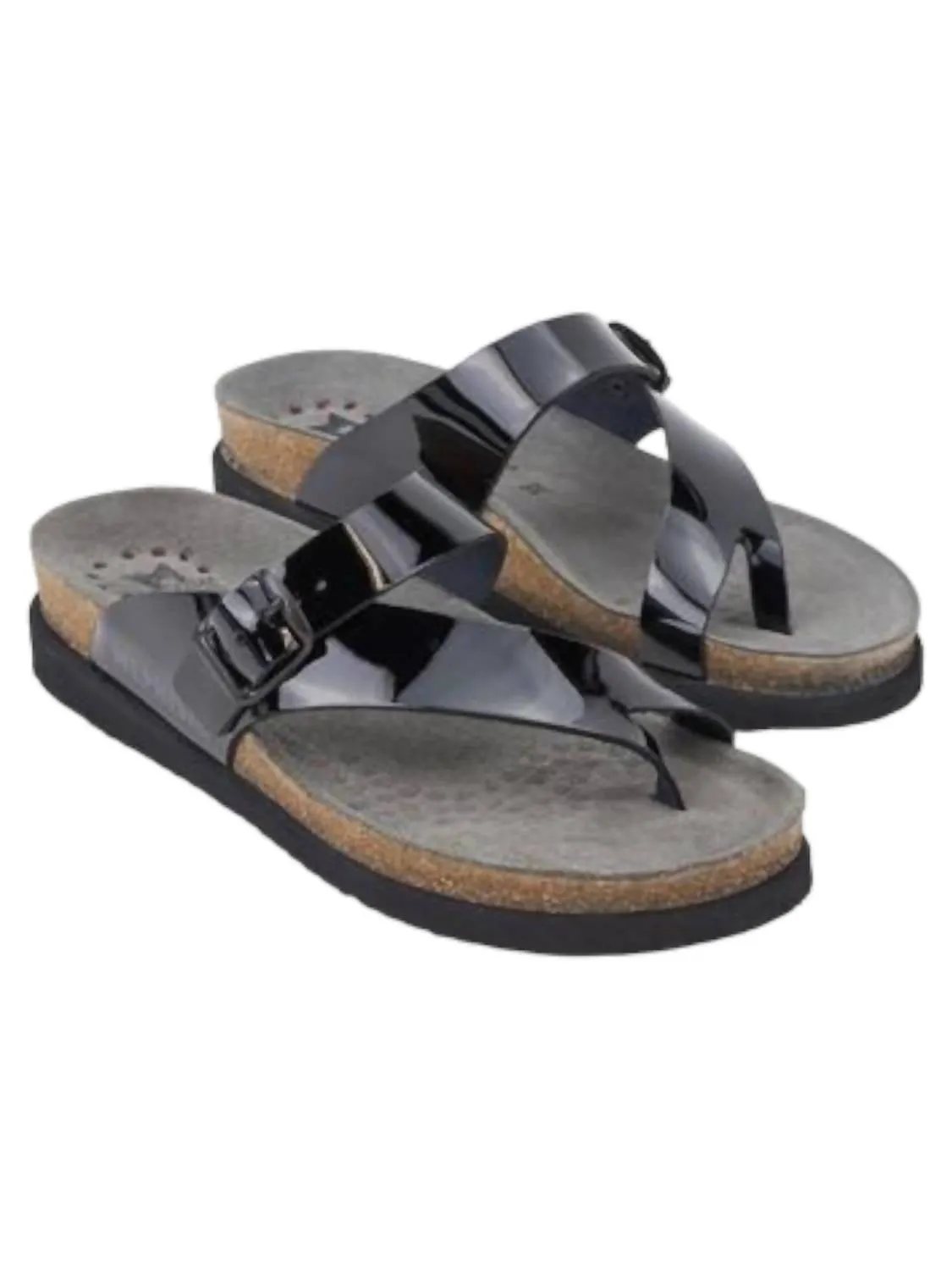 Women's Helen Classic Sandal In Black Patent