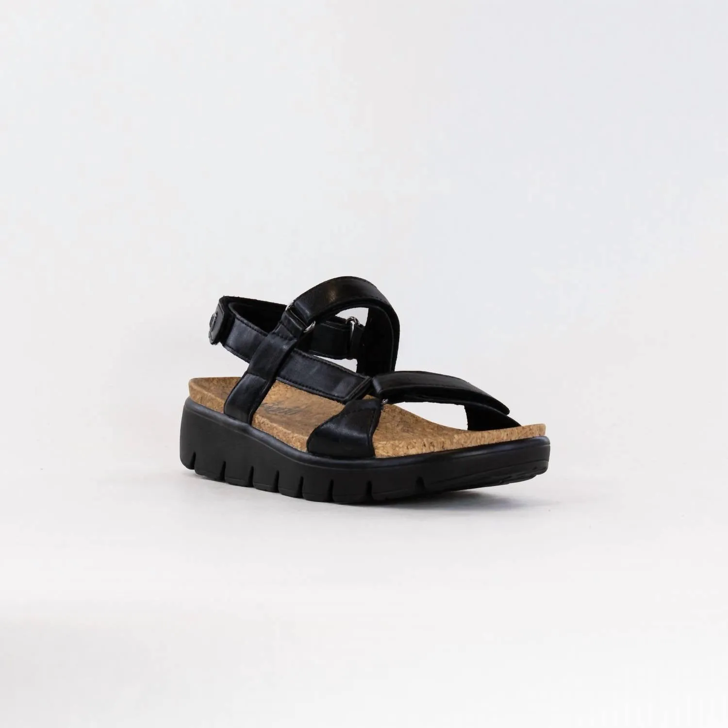 Women's Henna Sandal In Black
