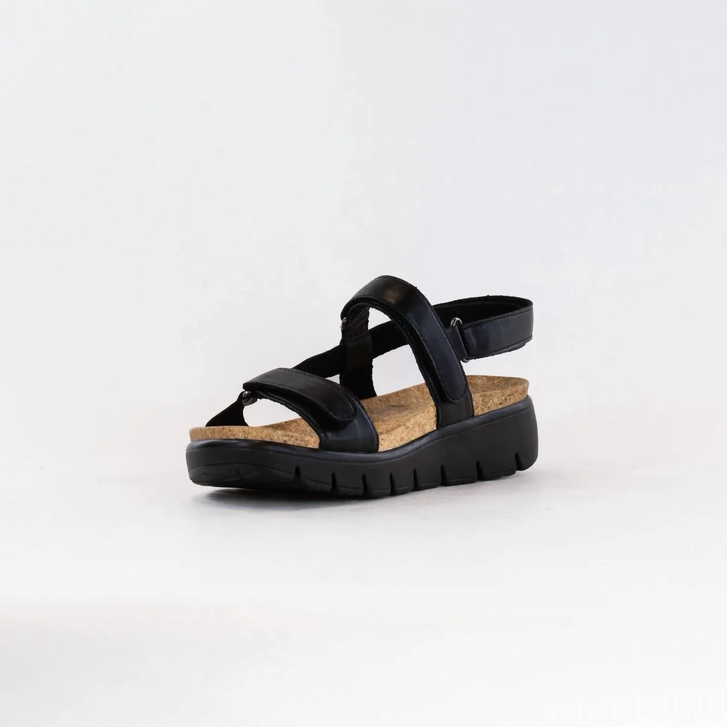 Women's Henna Sandal In Black