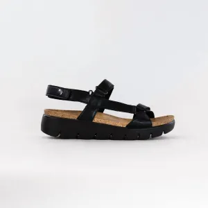 Women's Henna Sandal In Black
