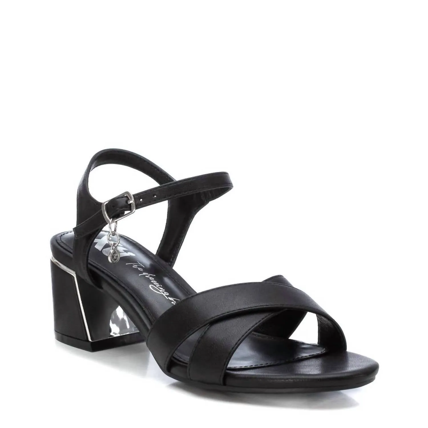 Women's High Heeled Sandals In Black