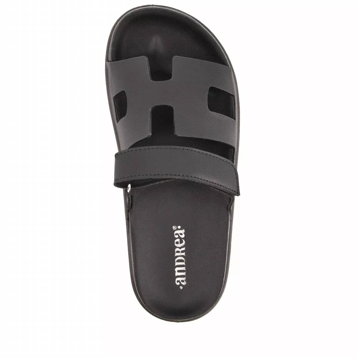 Women's Hook And Loop Casual Sandals In Black