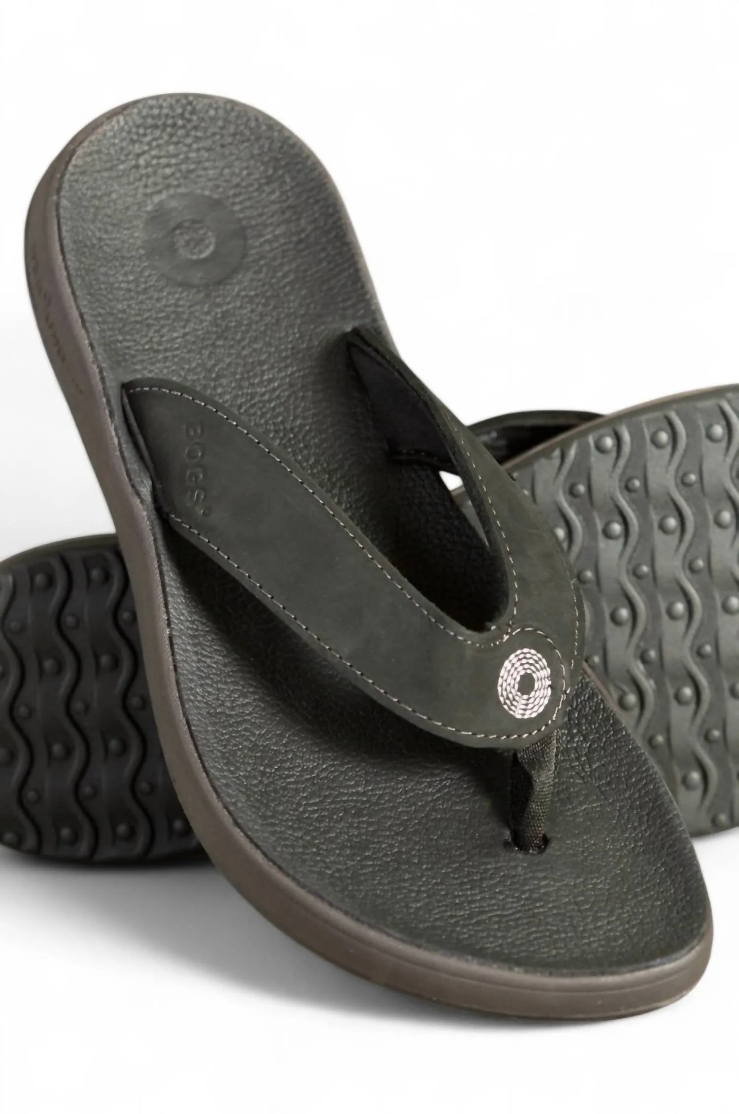 Women's Hudson Leather Sandal In Black