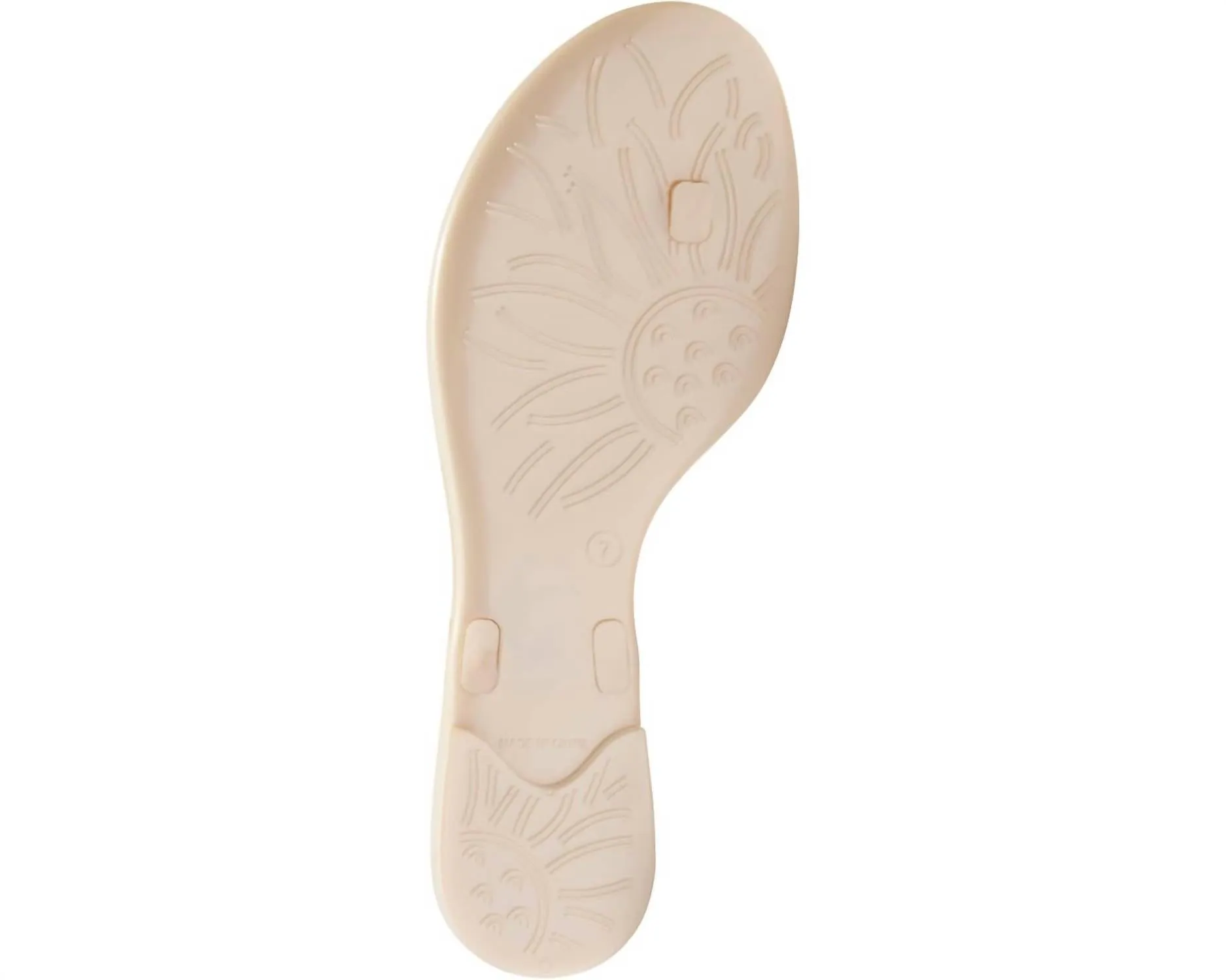 Women's Jacks Jelly Sandal In Pearlized Ivory