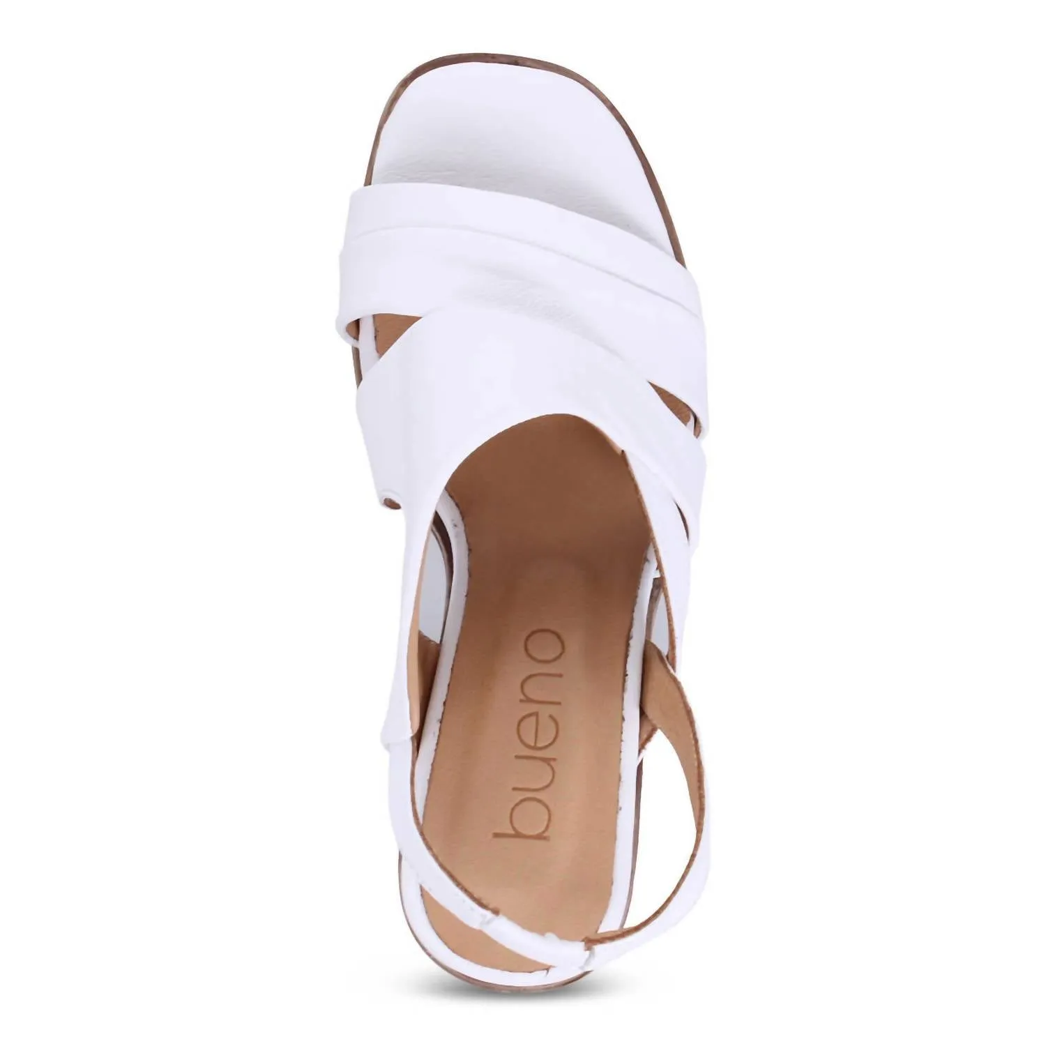 Women's Jinny Heeled Samdals In White