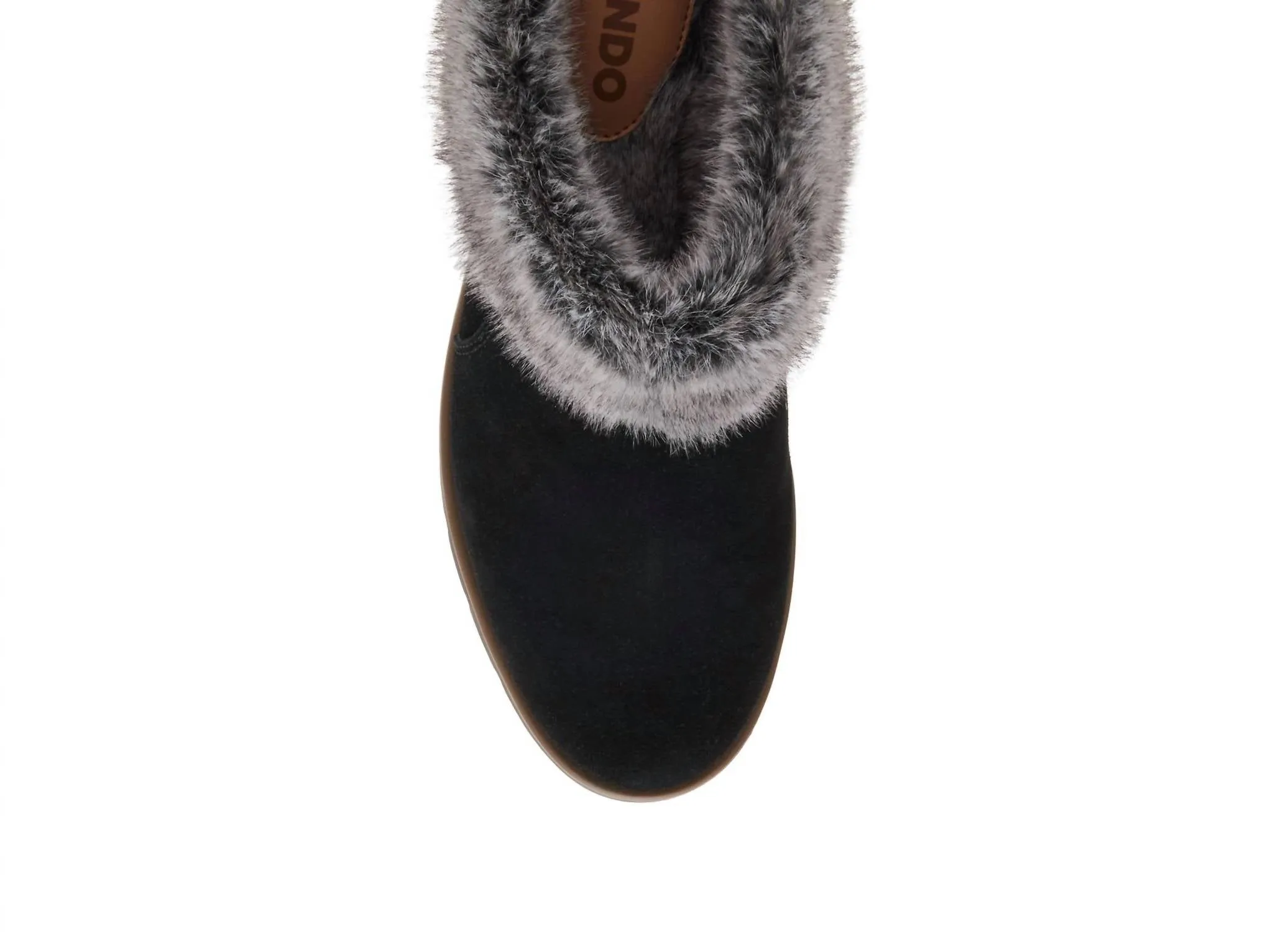 Women's Karoline Water Resistant Mule In Black Suede
