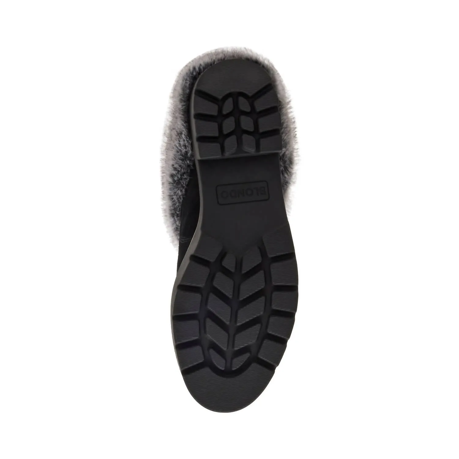 Women's Karoline Water Resistant Mule In Black Suede