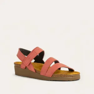 Women's Kayla Sandals - Narrow In Brick Red