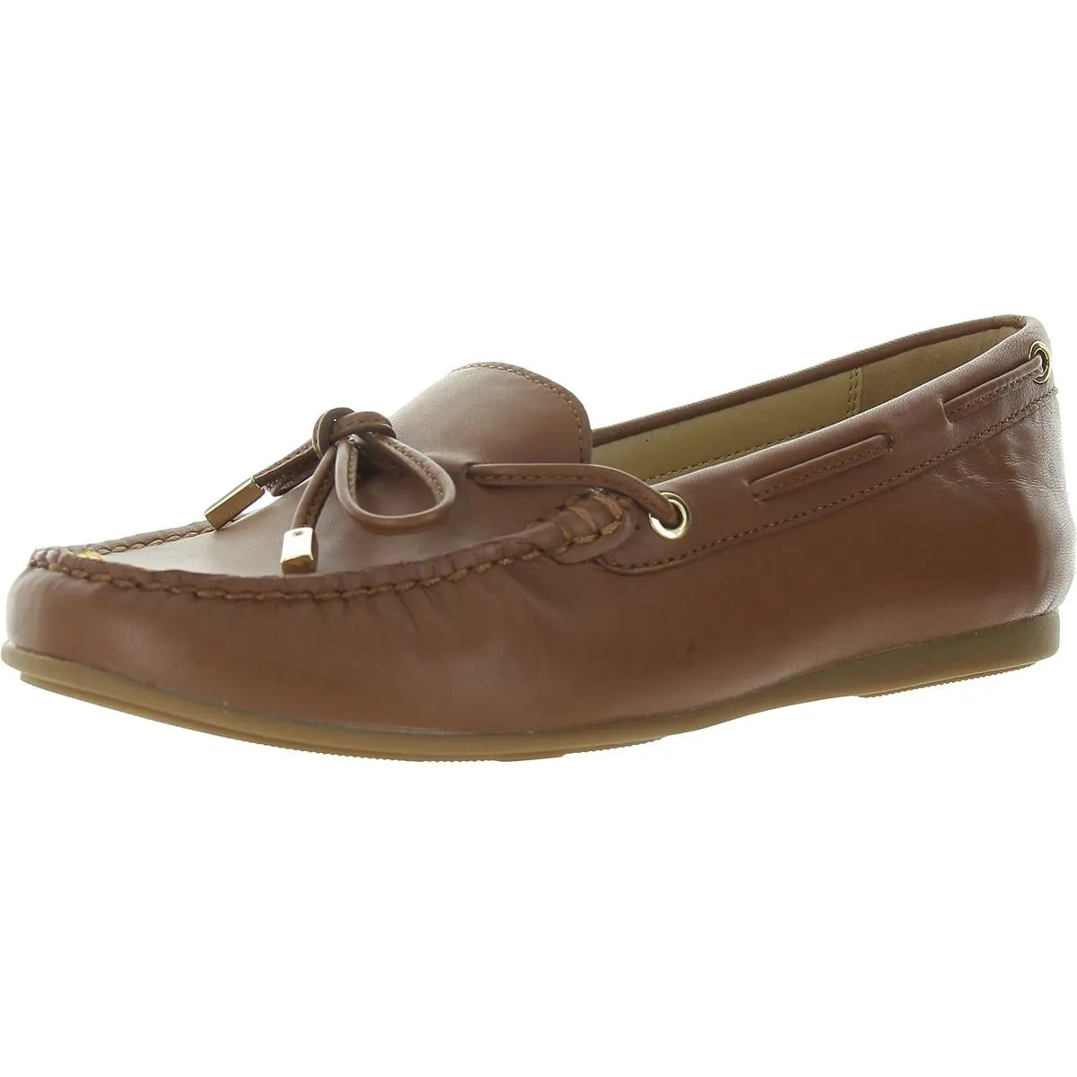 Womens Leather Slip-on Moccasins