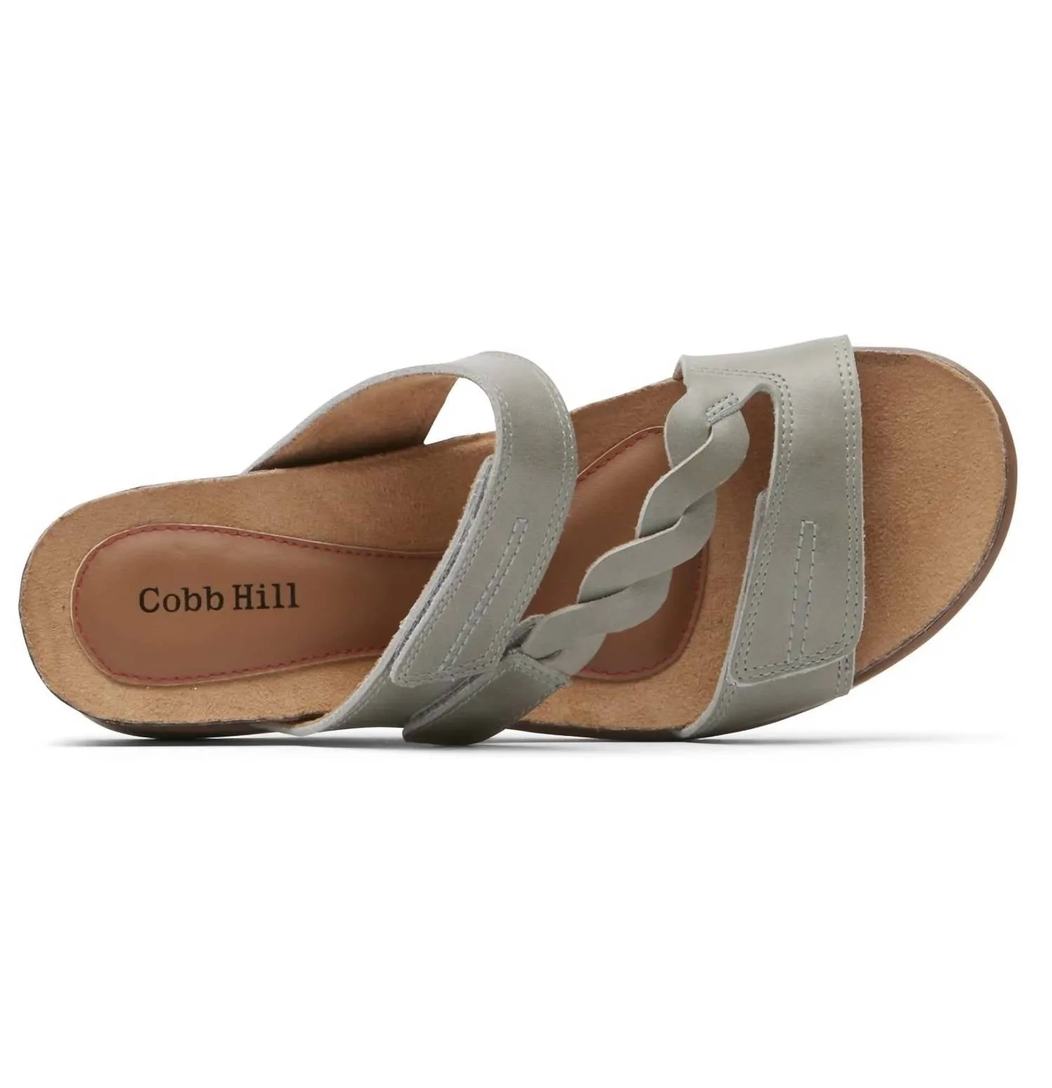 Women's May Wave Slide Sandal - Extra Wide Width In Green