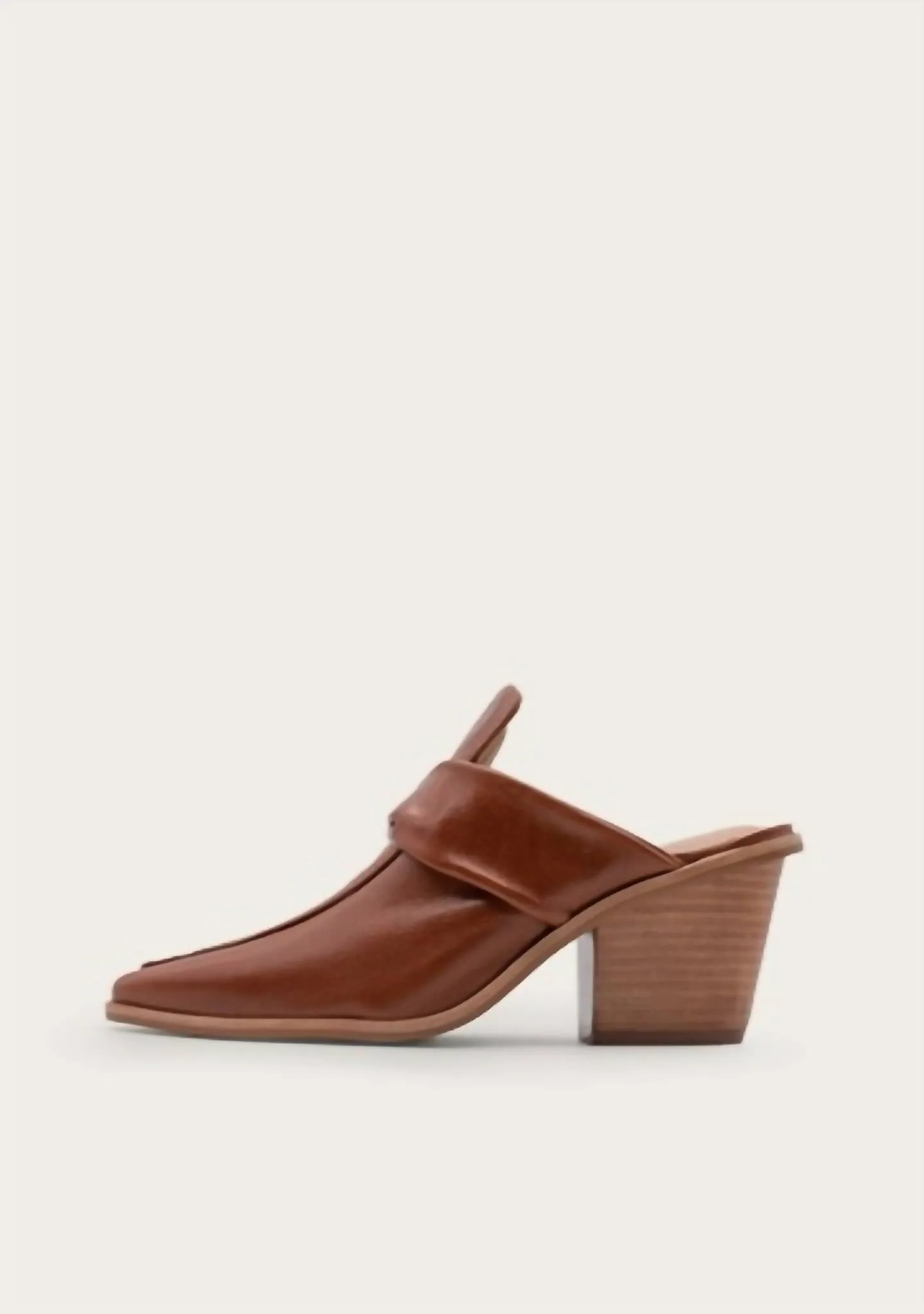 Women's Meridiana Distressed Loafer Mule In Toffee