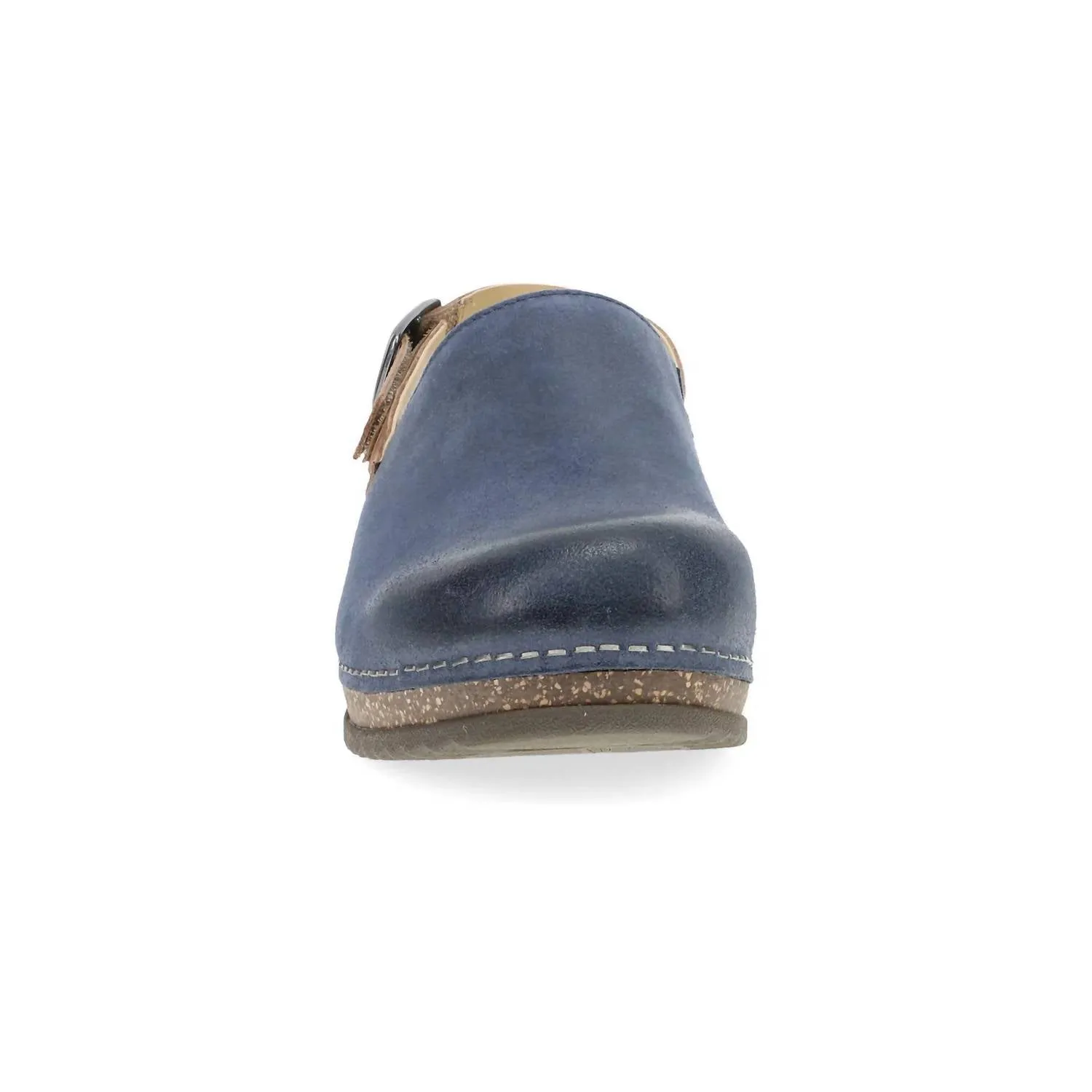 Women's Merrin Slingback Clogs In Blue Burnished Suede