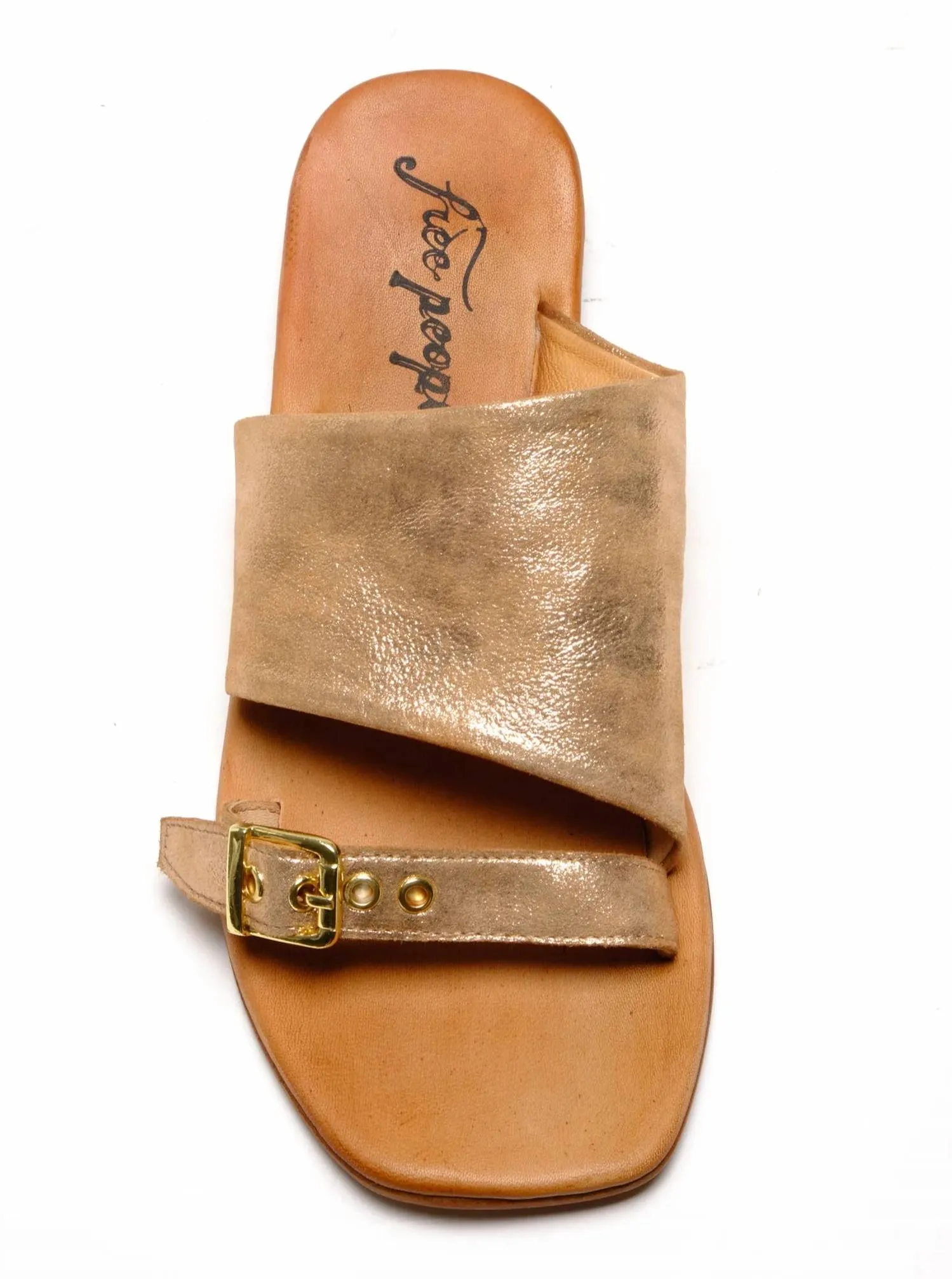 Women's Mila Minimal Flat Sandal In Rose Gold