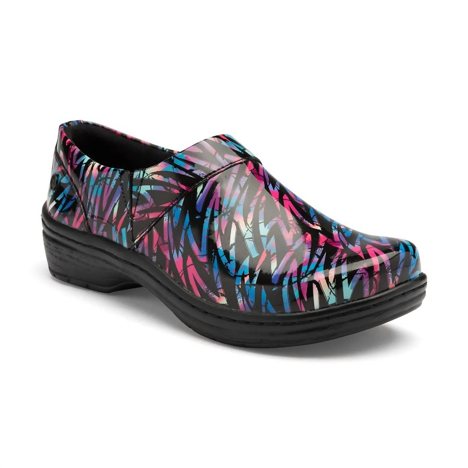 Women's Mission Clog In Grunge Patent