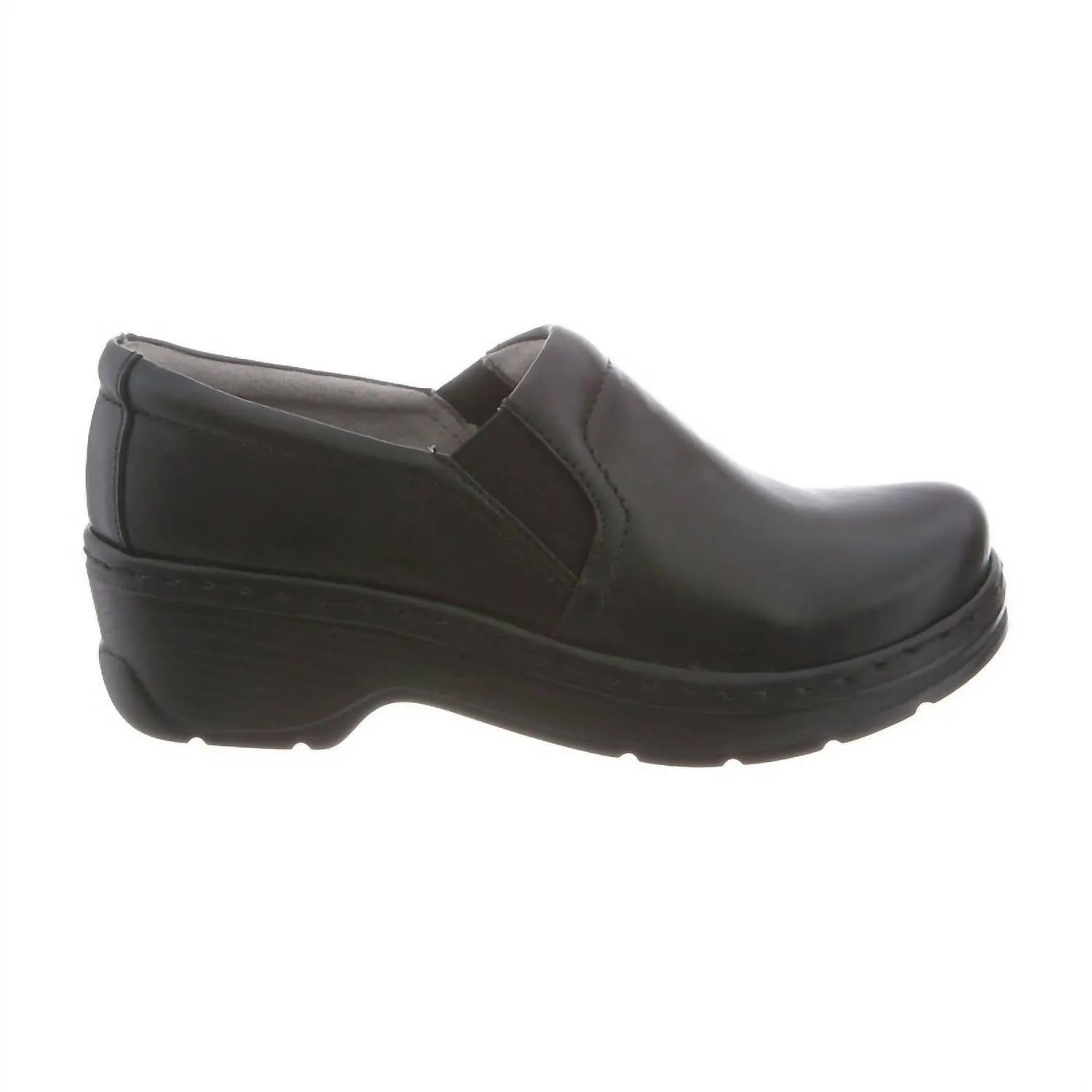 Women's Naples Slip Resistant Work Clogs In Black