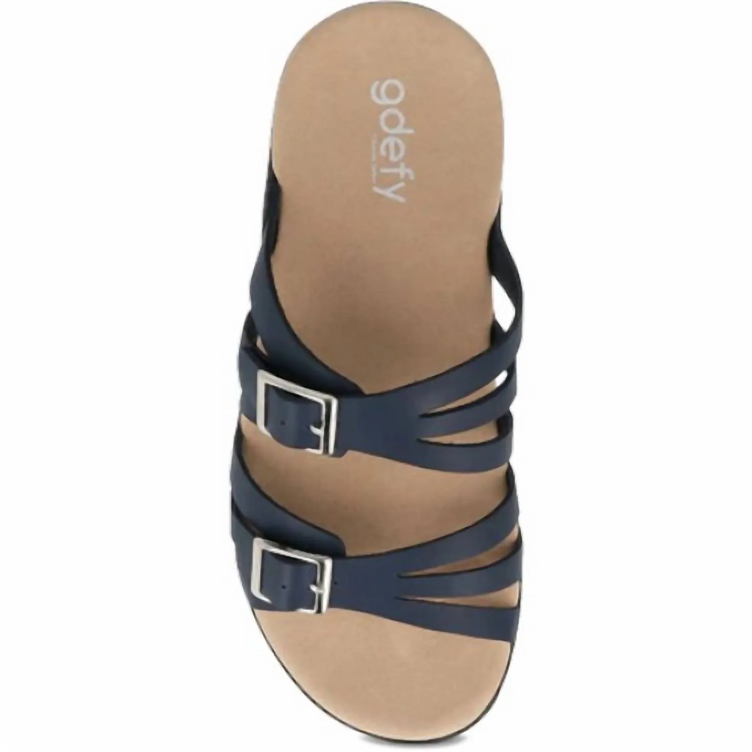 Women's Ortal Slide Sandals In Navy