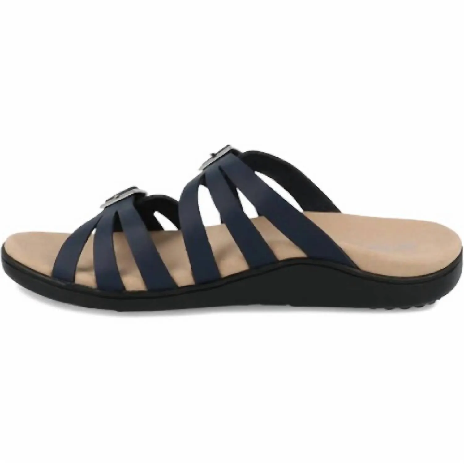 Women's Ortal Slide Sandals In Navy