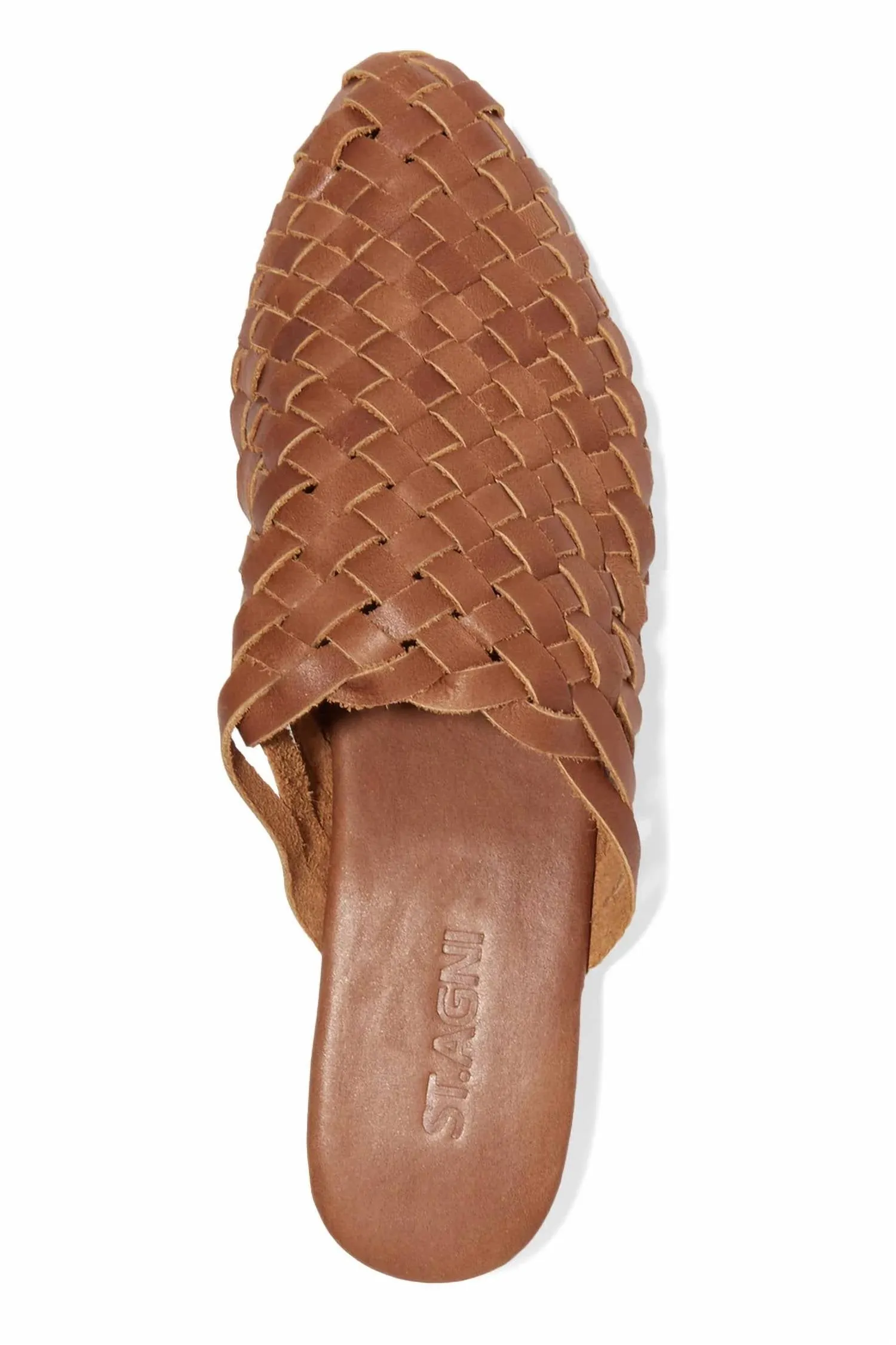 Women's Paris Woven Mules In Tan