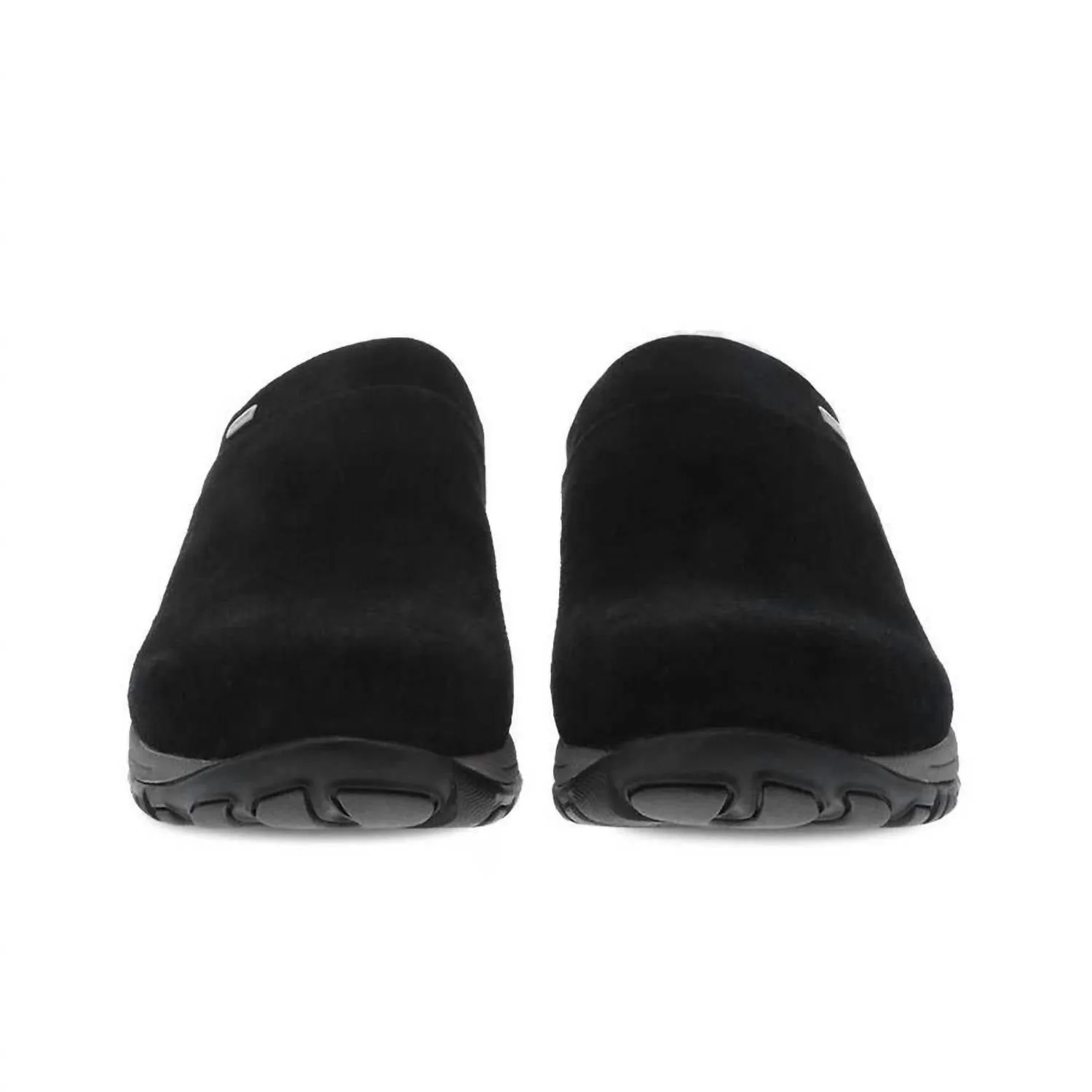 Women's Parson Clog In Black Suede