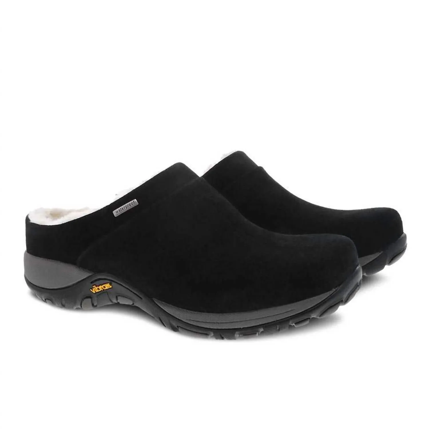 Women's Parson Clog In Black Suede