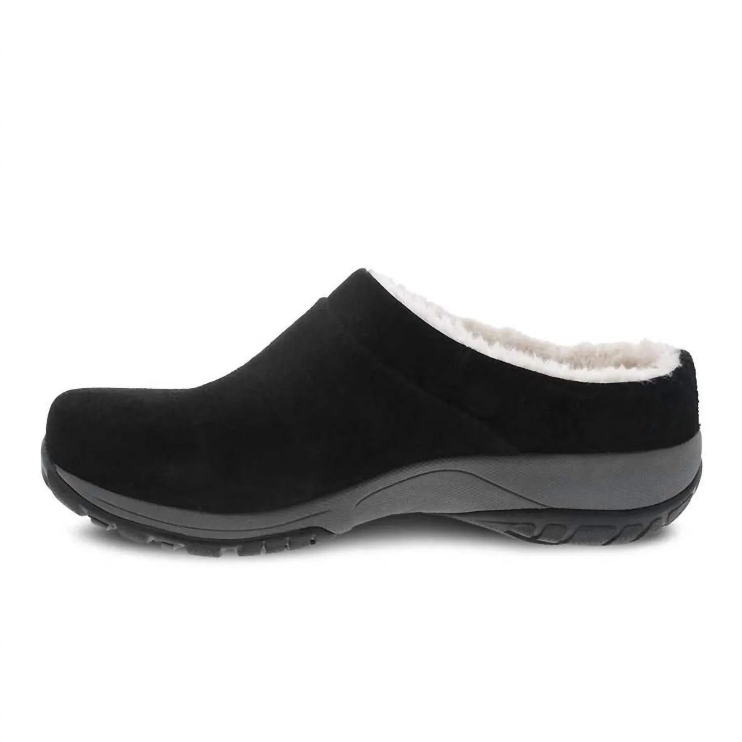 Women's Parson Clog In Black Suede