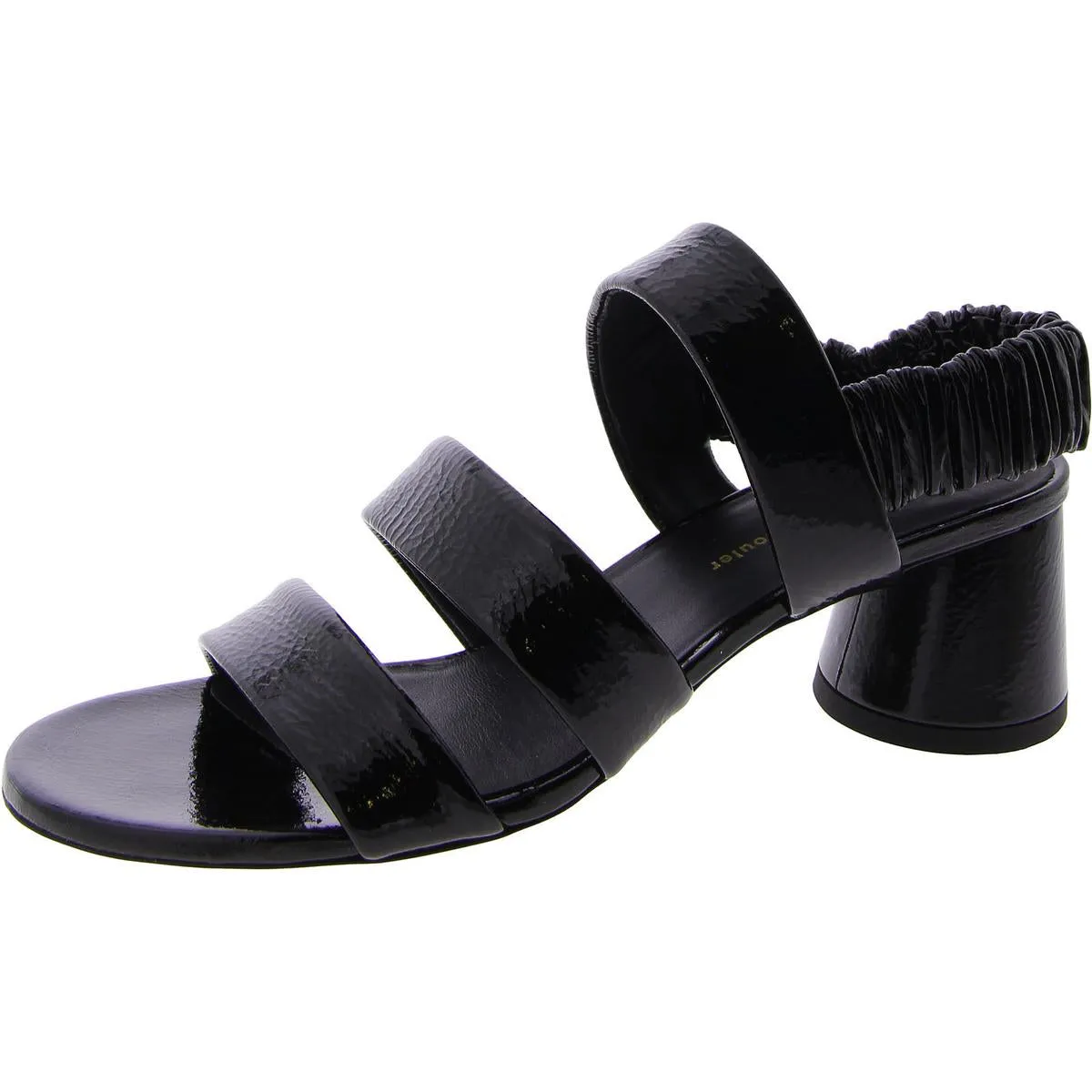 Womens Patent Leather Slip On Heels