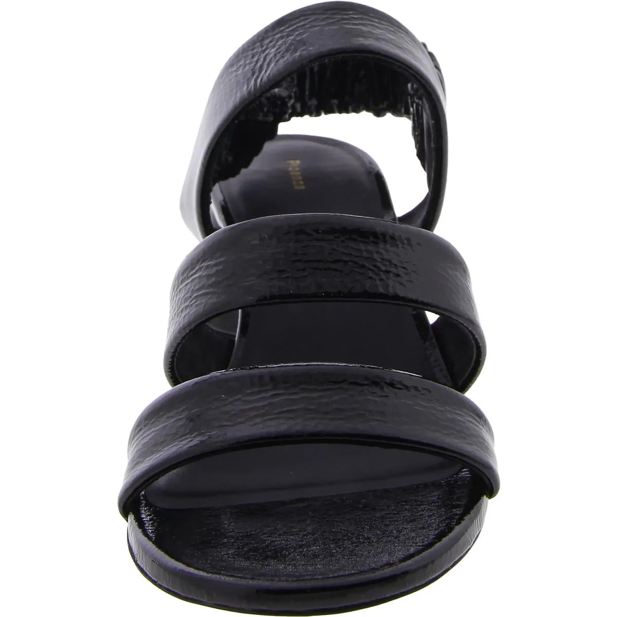 Womens Patent Leather Slip On Heels