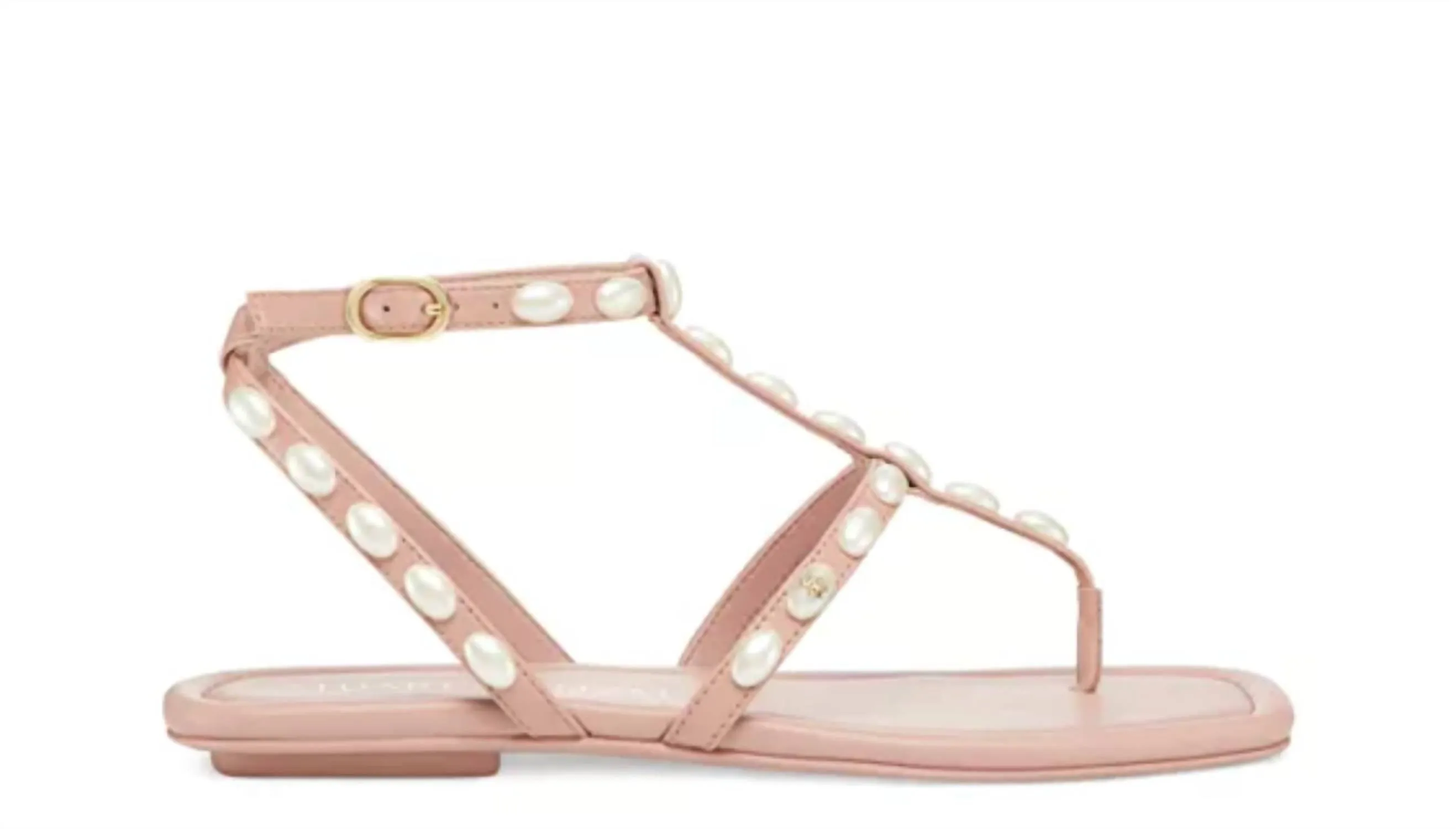 Women's Pearlita Embellished High Heel Slide Sandals In Clay
