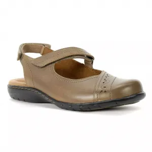 Women's Penfield Sling Mary Jane Flat In Khaki