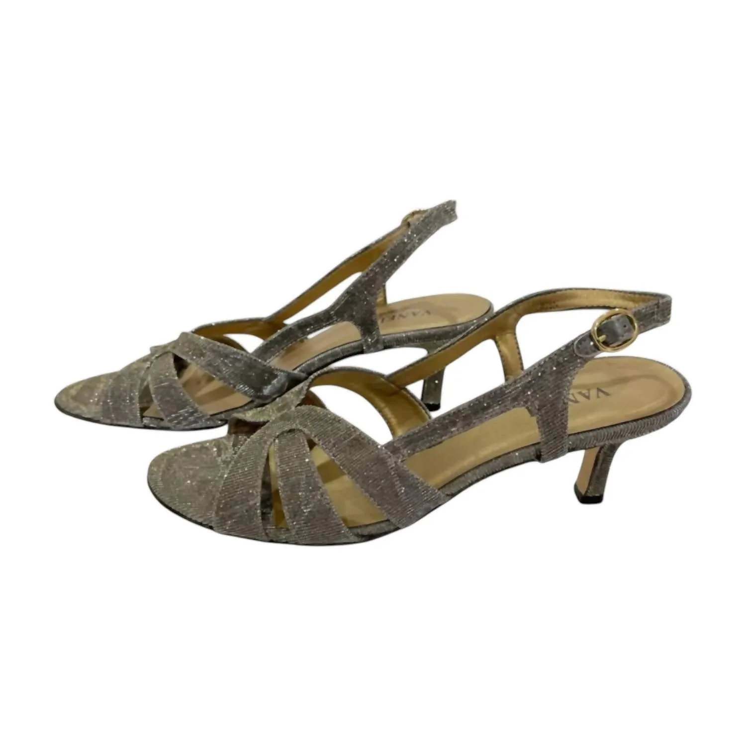 Women's Pimba Stiletto Heels In Platinum Nizzafab