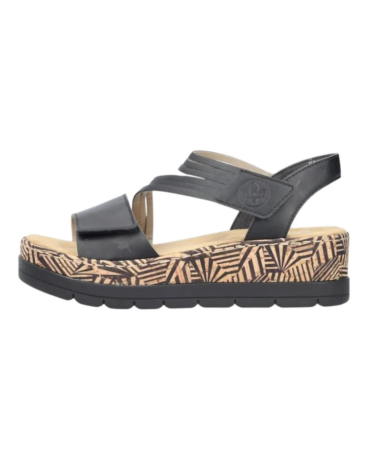 Women's Platform Sandals In Black