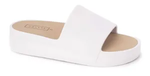 Women's Popscicle Slide Sandal In White