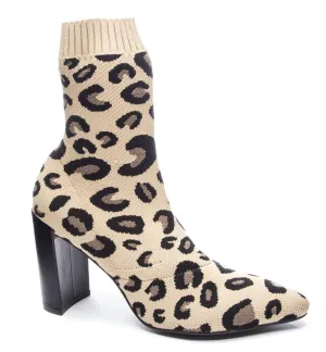 Women's Raine Leopard Bootie In Tan
