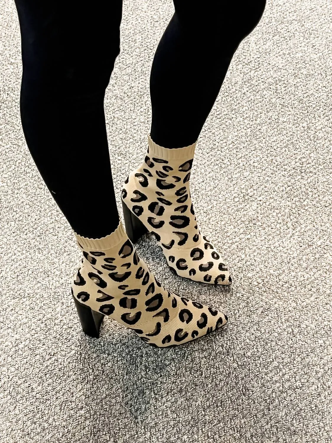 Women's Raine Leopard Bootie In Tan