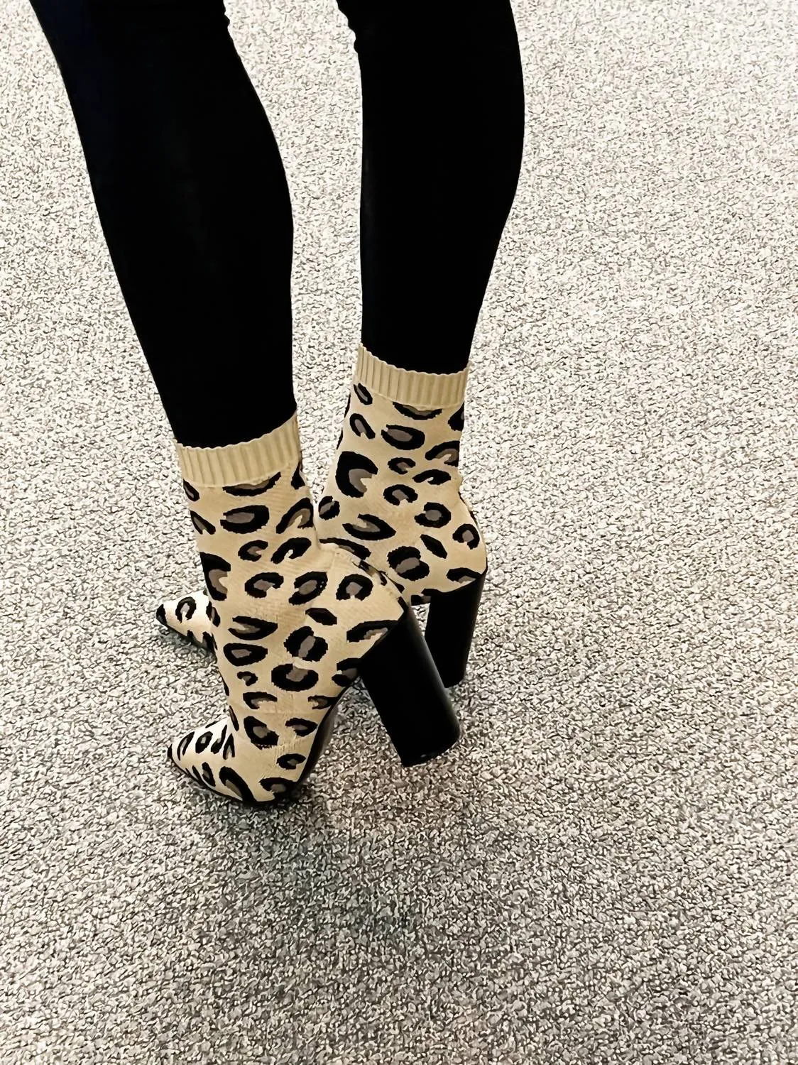 Women's Raine Leopard Bootie In Tan