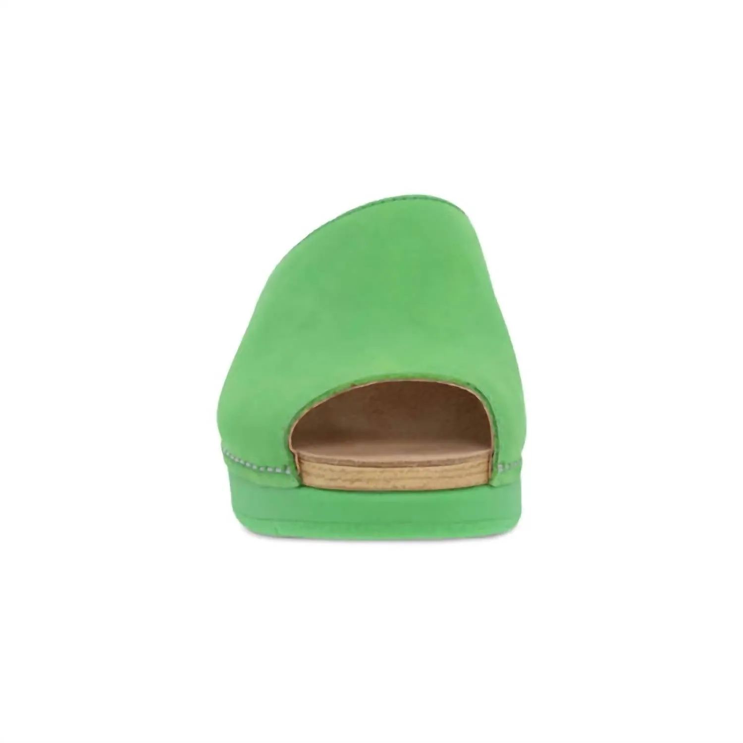 Women's Ravyn Peep Toe Mule In Lime