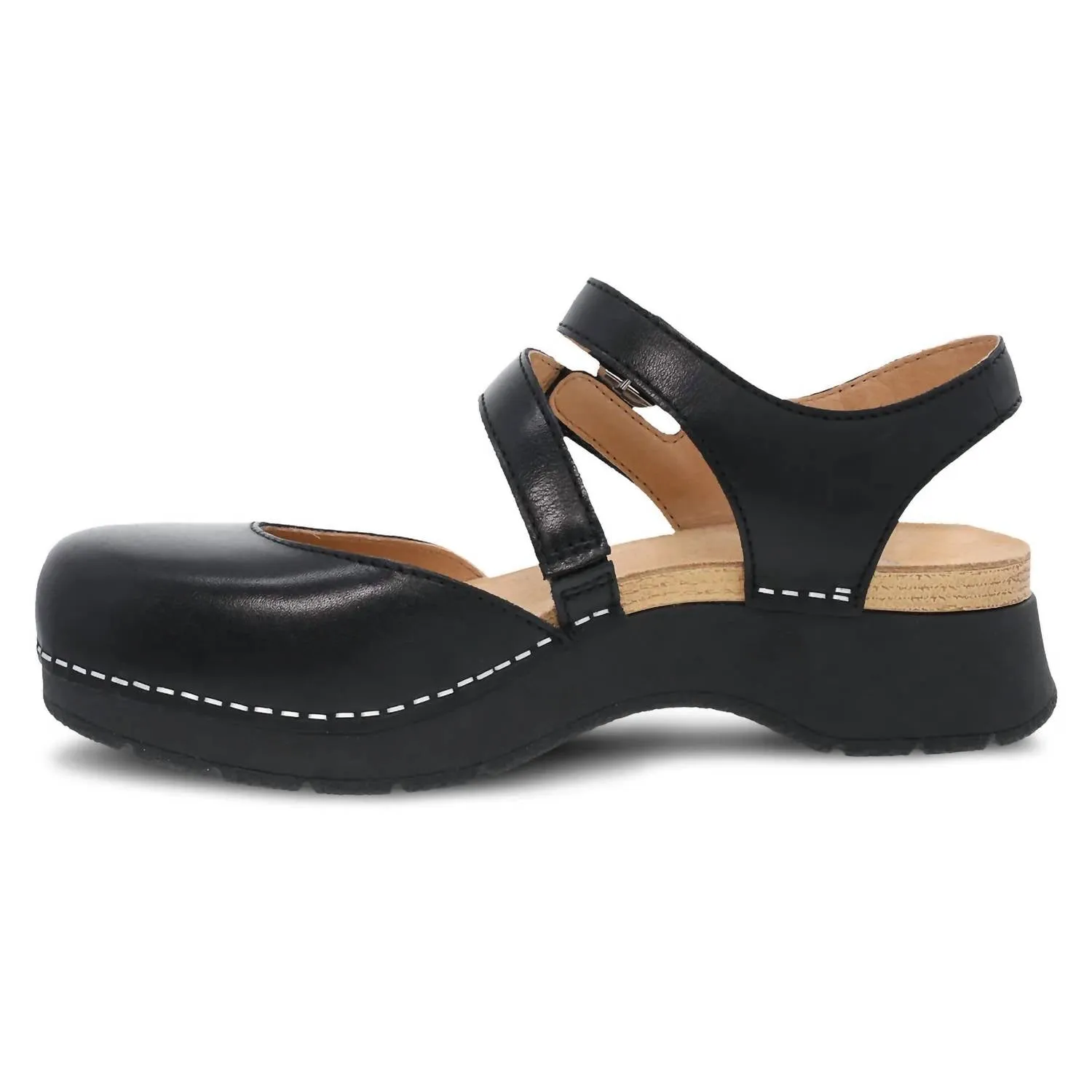 Women's Rissa Platform Cloggy Shoes In Jane In Black