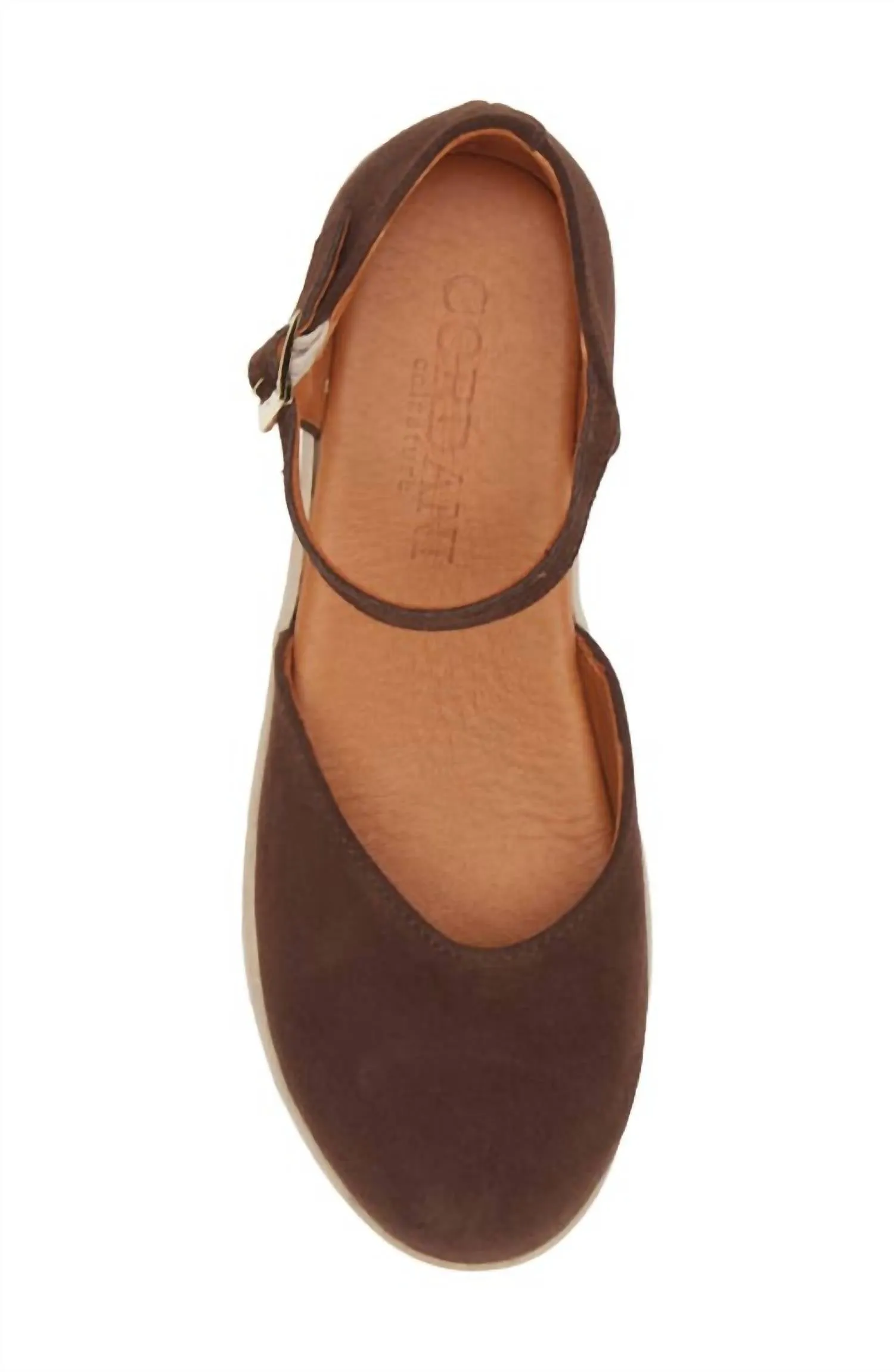 Women's Sandie Platform Pump In Serraje Brown