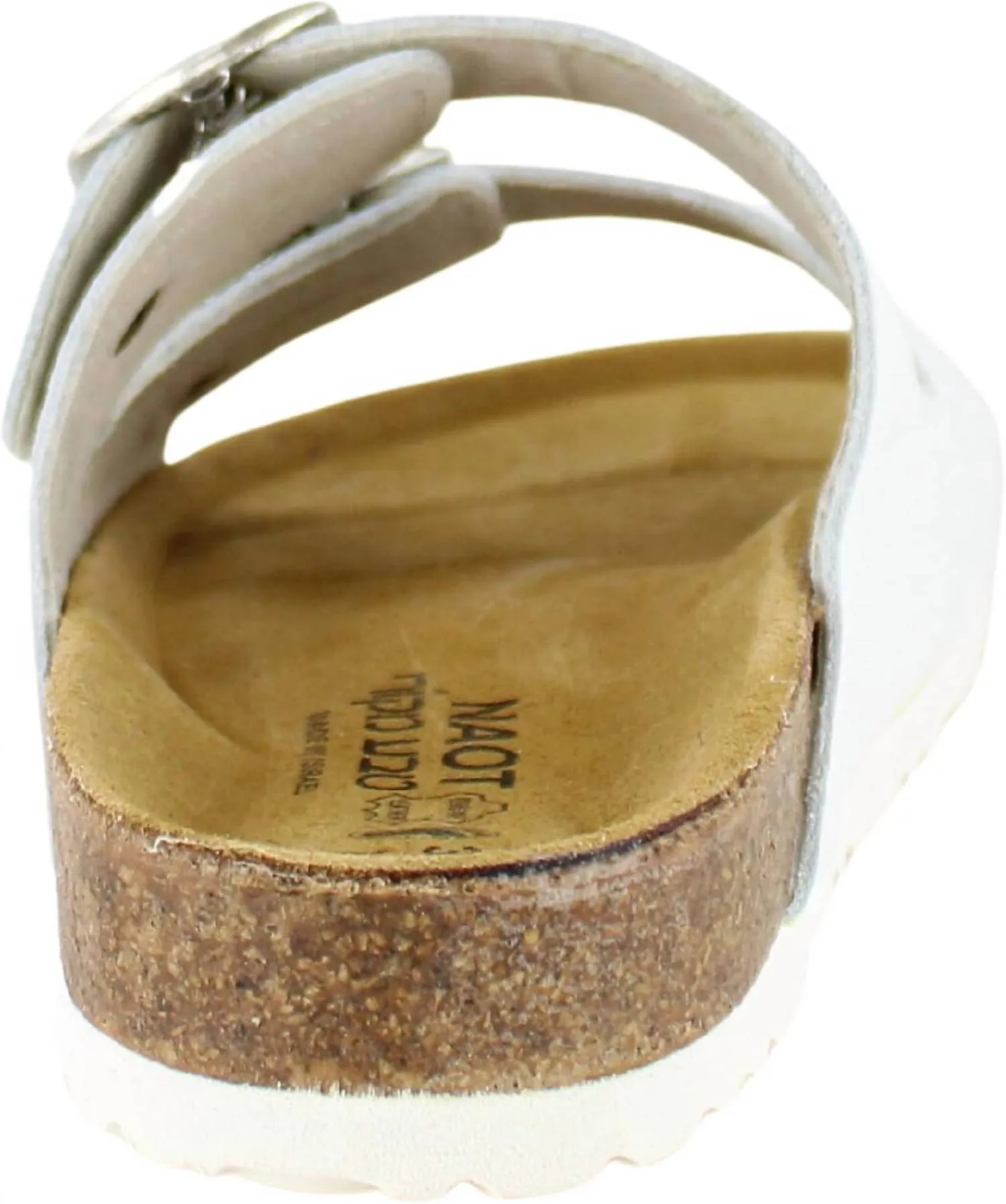 Women's Santa Barbara Leather Sandal In Soft White Leather