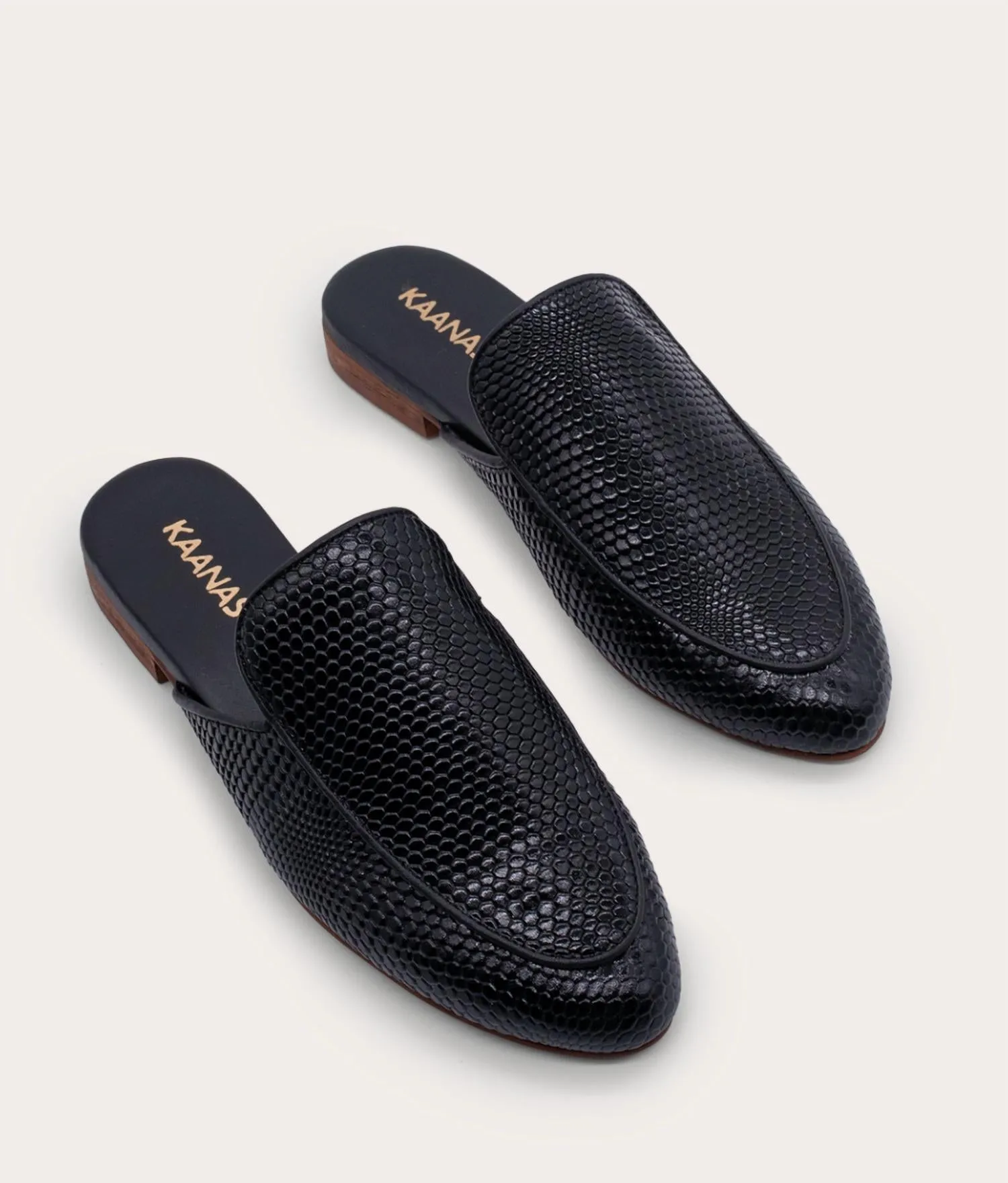 Women's Sardinia Leather Mule In Black