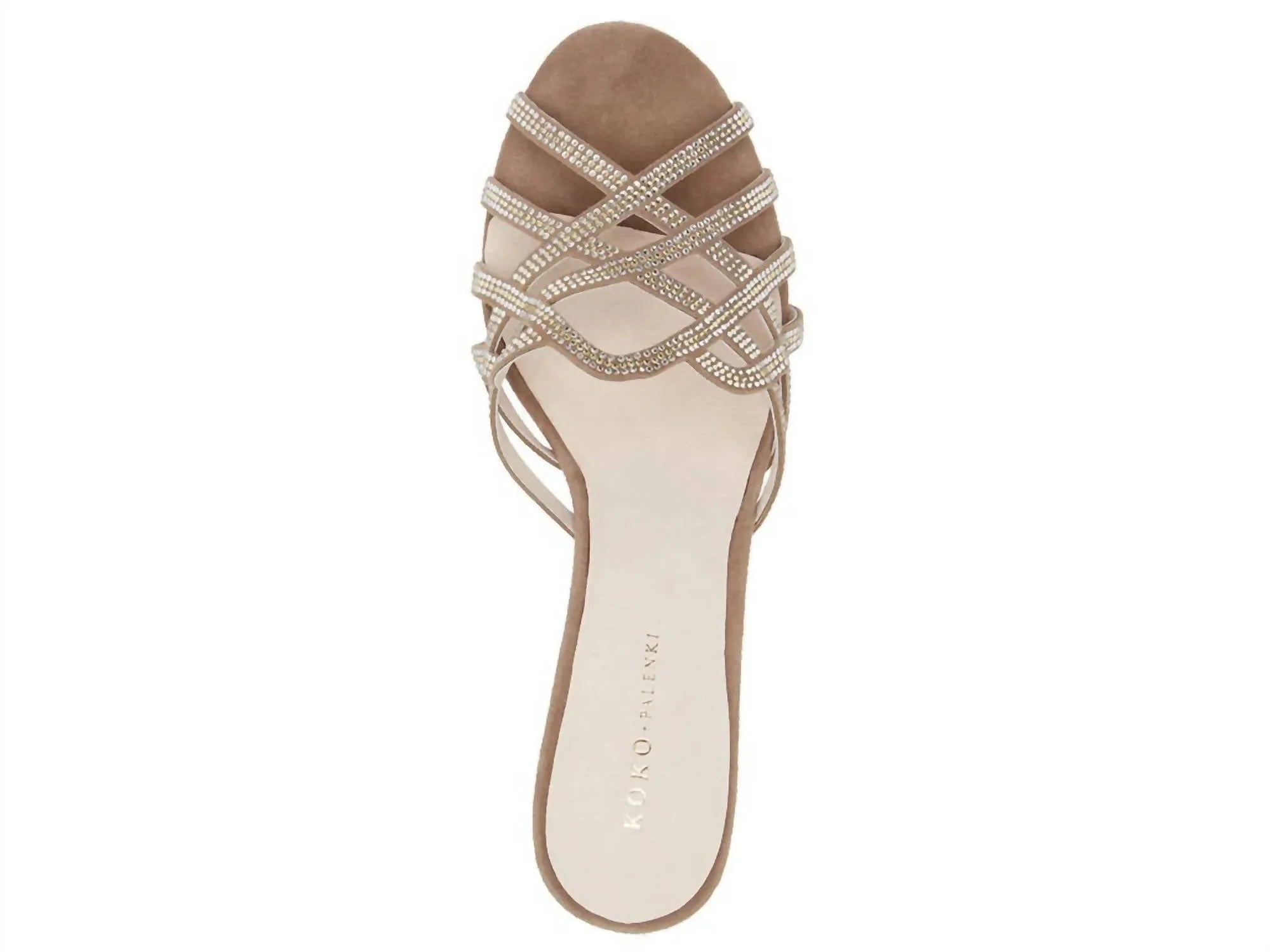 Women's Savvy Sandals In Almond Suede