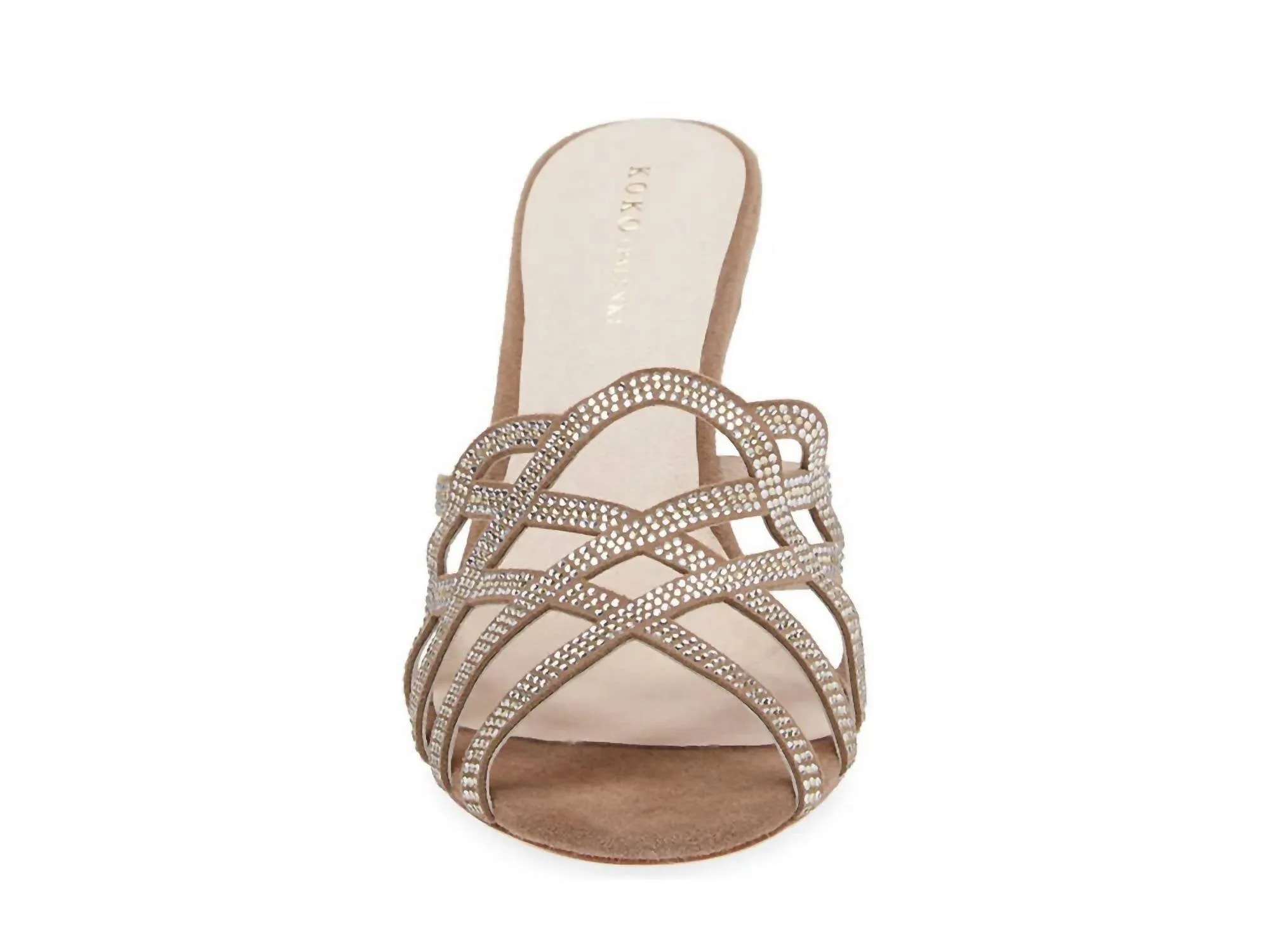 Women's Savvy Sandals In Almond Suede