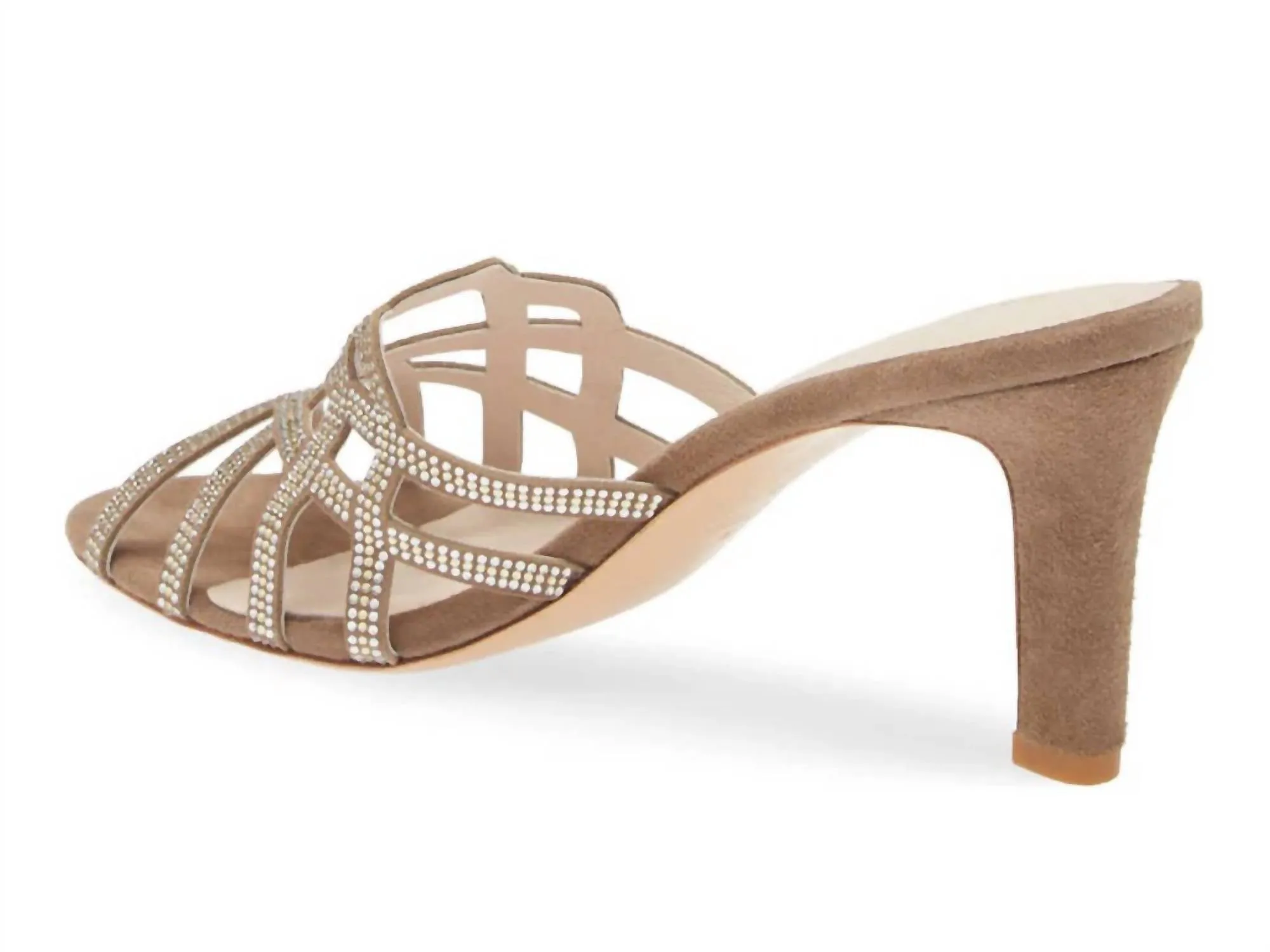 Women's Savvy Sandals In Almond Suede