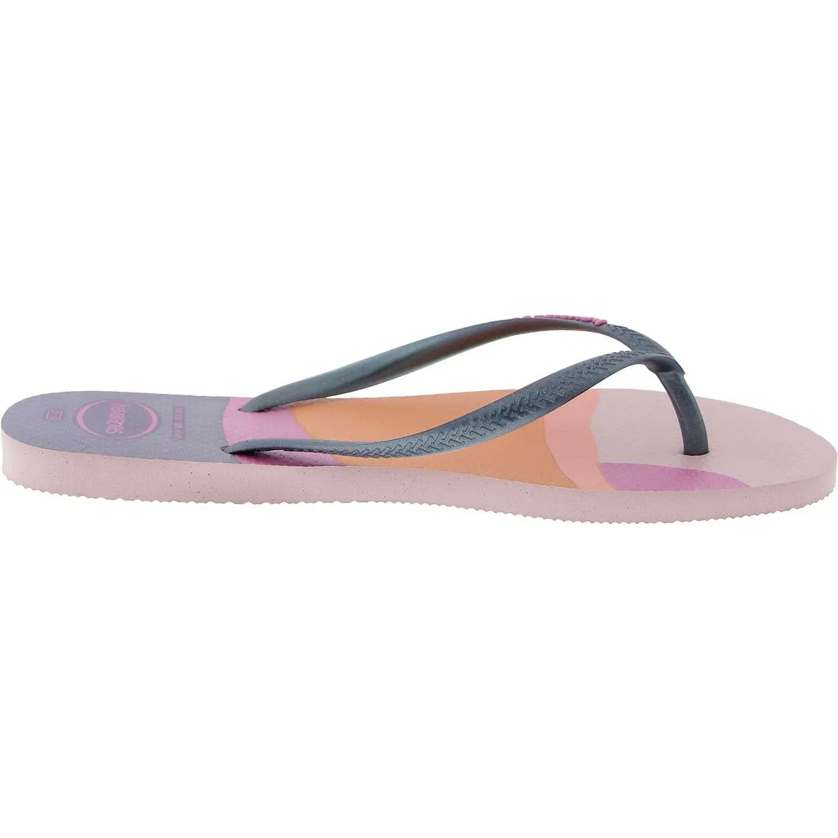 Womens Shimmer Flip-Flops