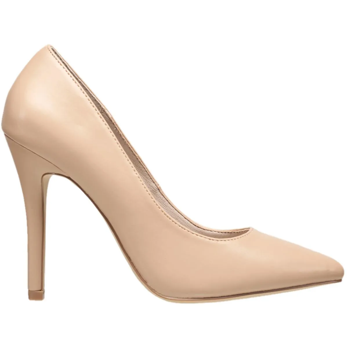 Womens Slip On Pointed Toe Pumps