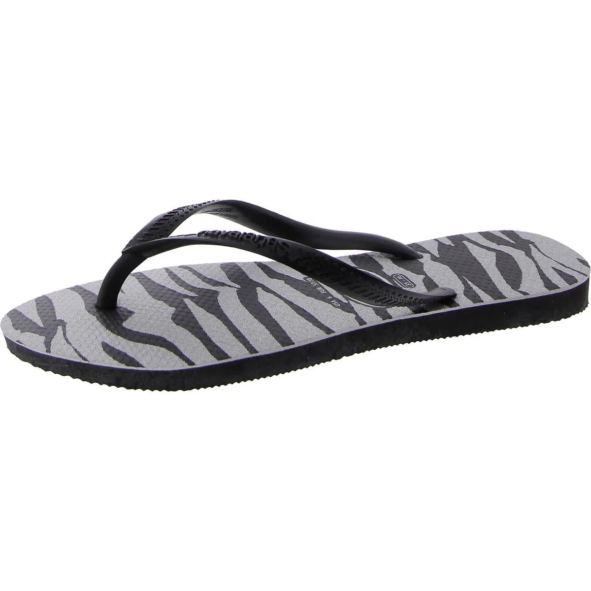 Womens Slip On Printed Flip-Flops
